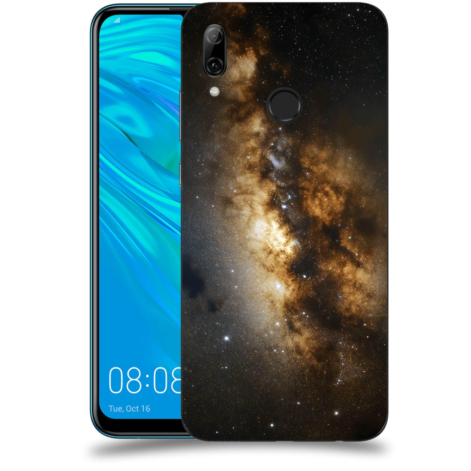 ACOVER Kryt na mobil Huawei P Smart 2019 - Kosmický oheň