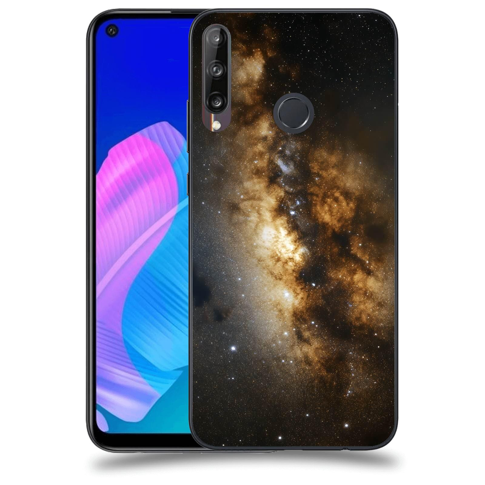 ACOVER Kryt na mobil Huawei P40 Lite E - Kosmický oheň