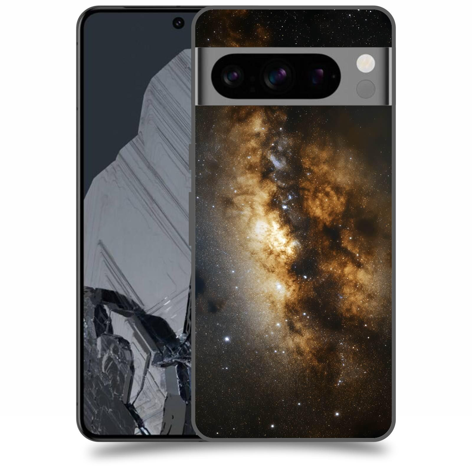 ACOVER Kryt na mobil Google Pixel 8 Pro - Kosmický oheň