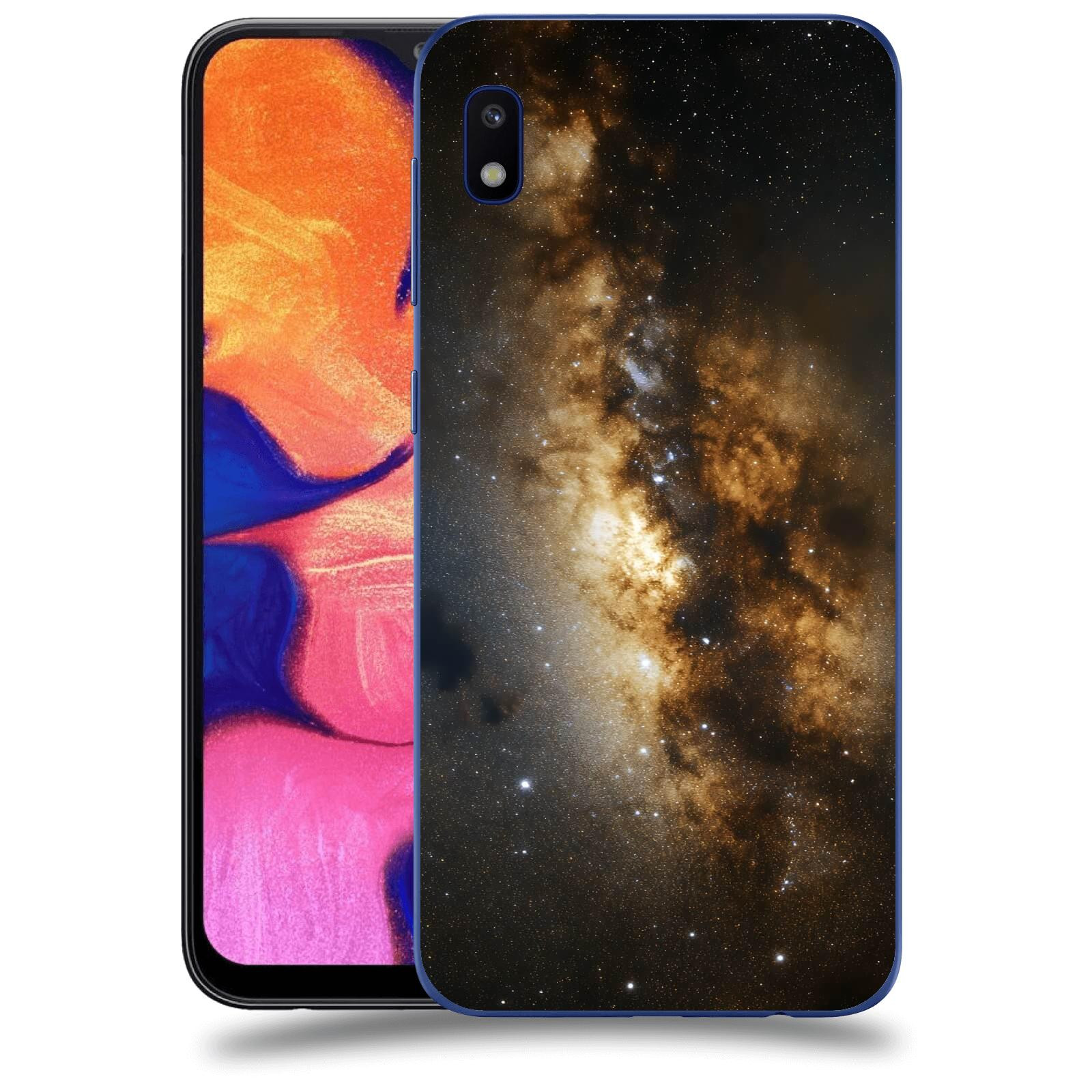 ACOVER Kryt na mobil Samsung Galaxy A10 A105F - Kosmický oheň