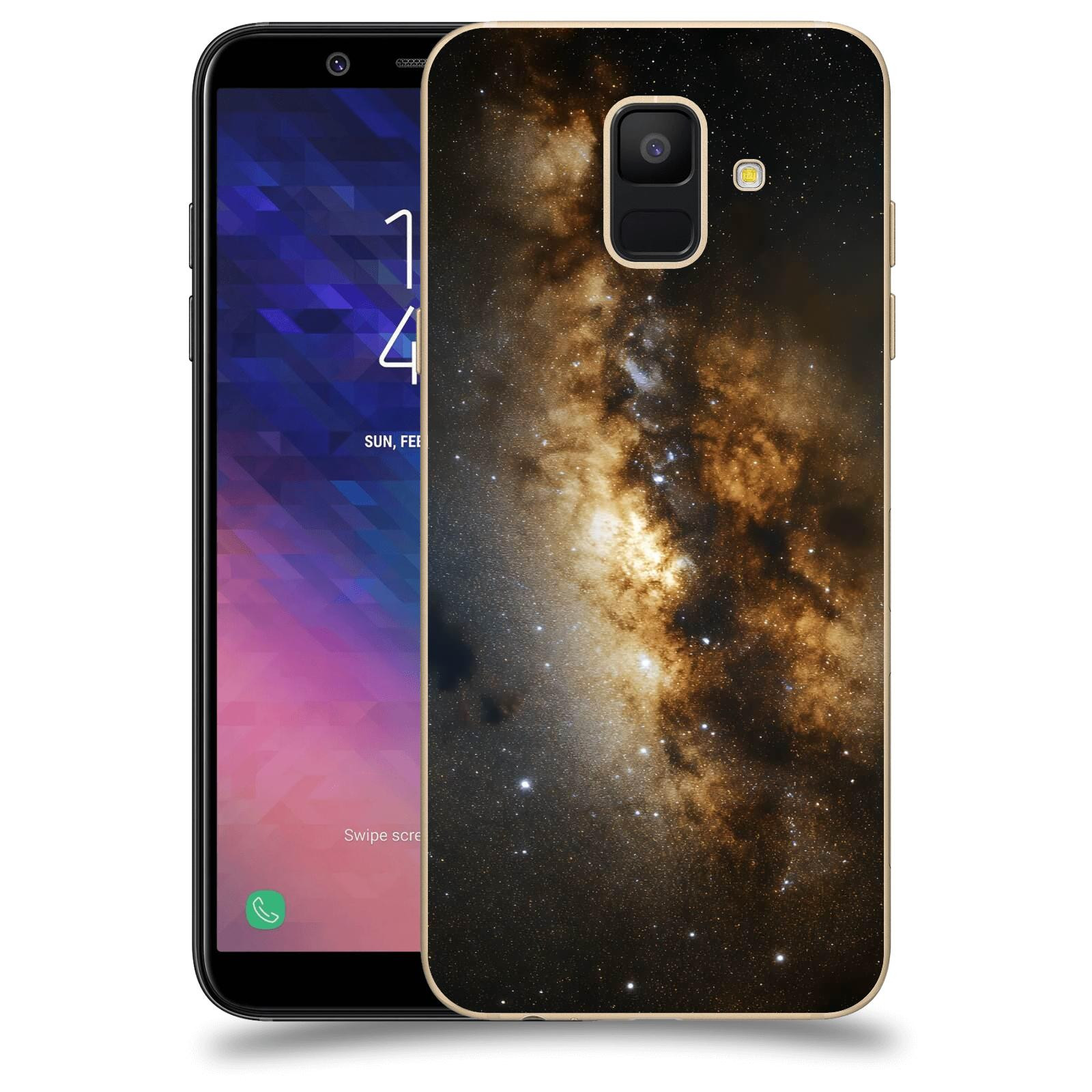 ACOVER Kryt na mobil Samsung Galaxy A6 A600F - Kosmický oheň