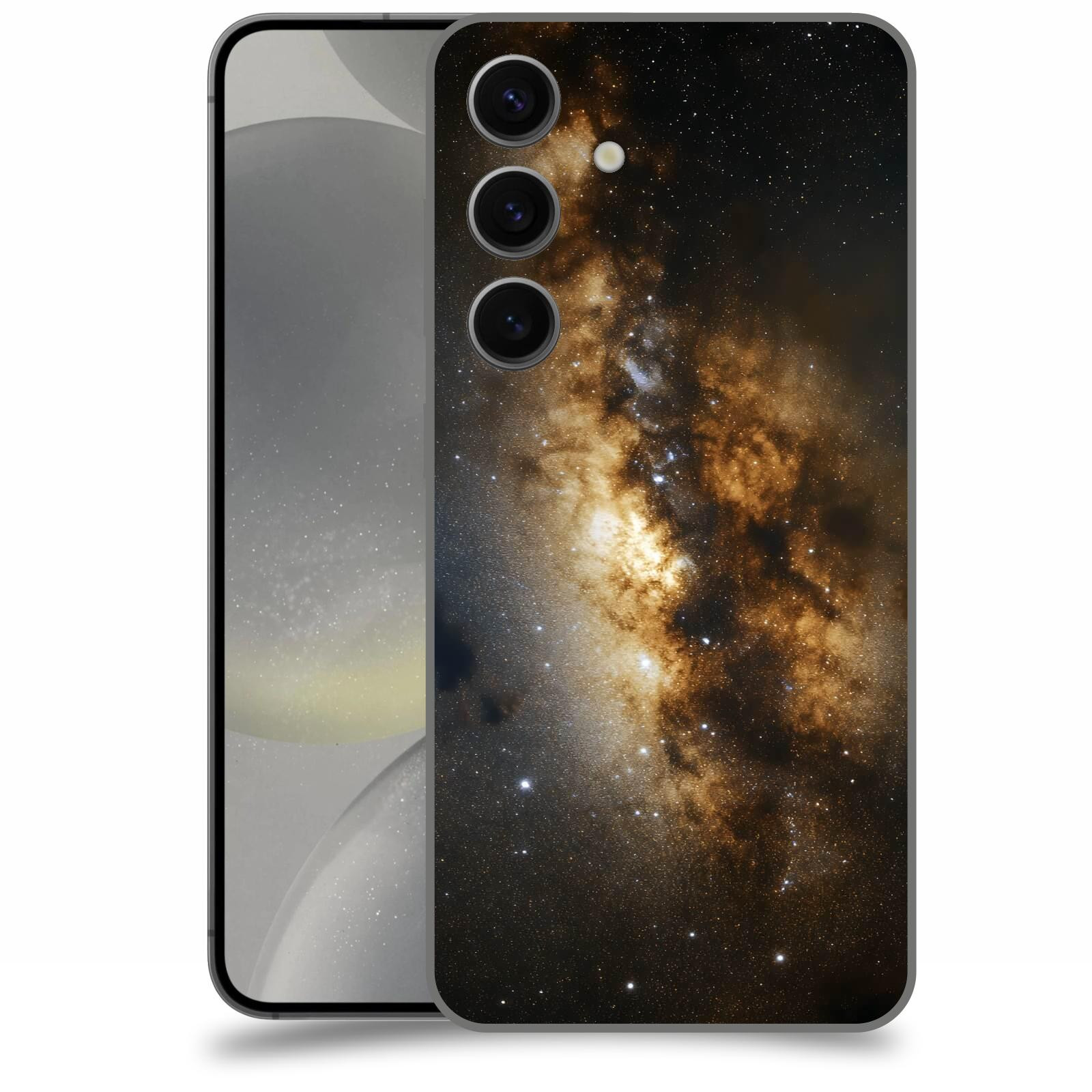 ACOVER Kryt na mobil Samsung Galaxy S24 - Kosmický oheň