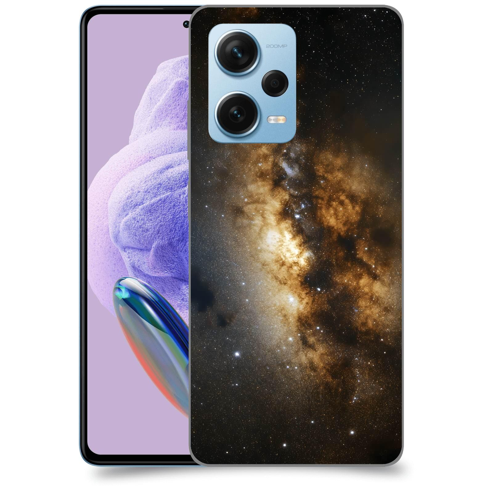 ACOVER Kryt na mobil Xiaomi Redmi Note 12 Pro+ 5G - Kosmický oheň
