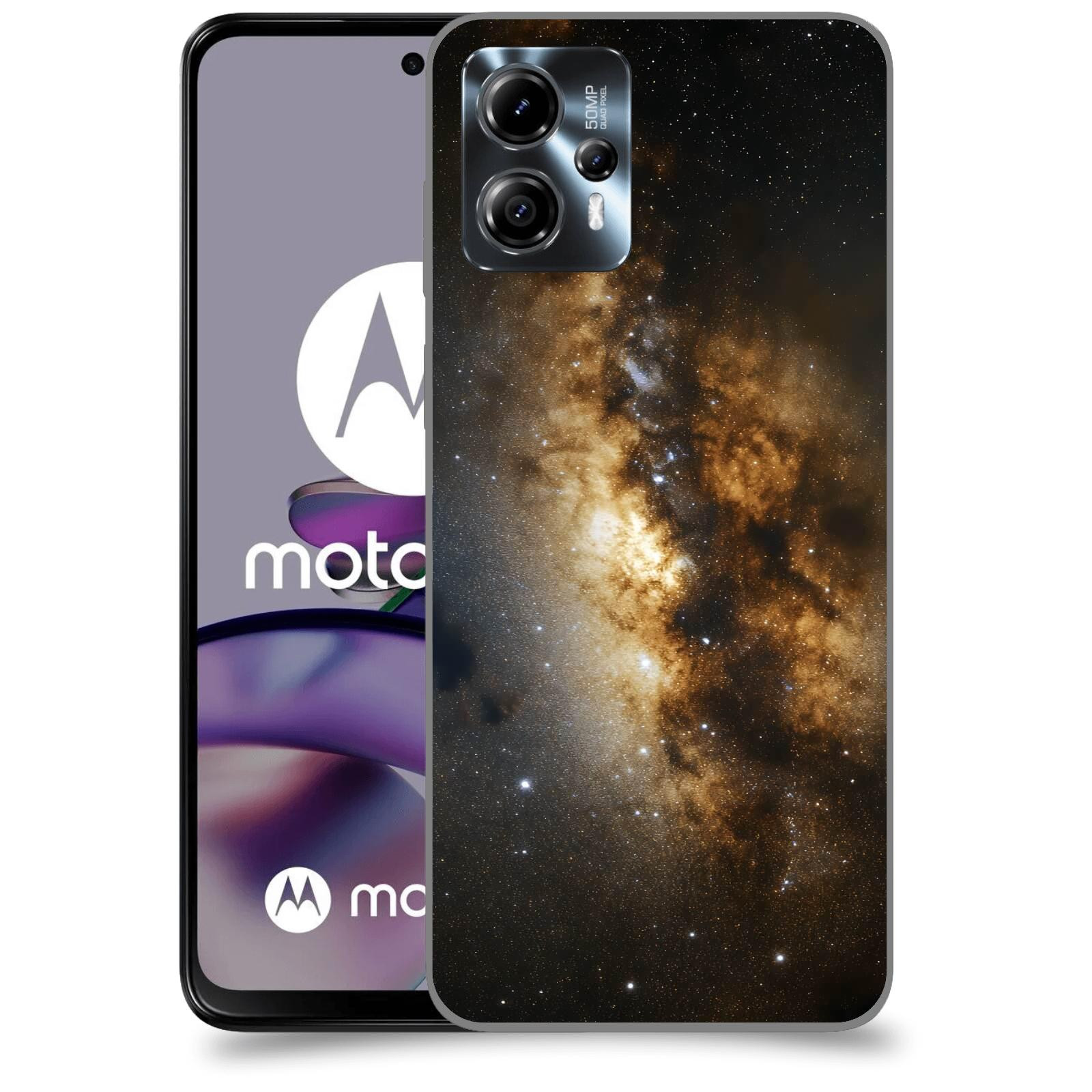 ACOVER Kryt na mobil Motorola Moto G13 - Kosmický oheň