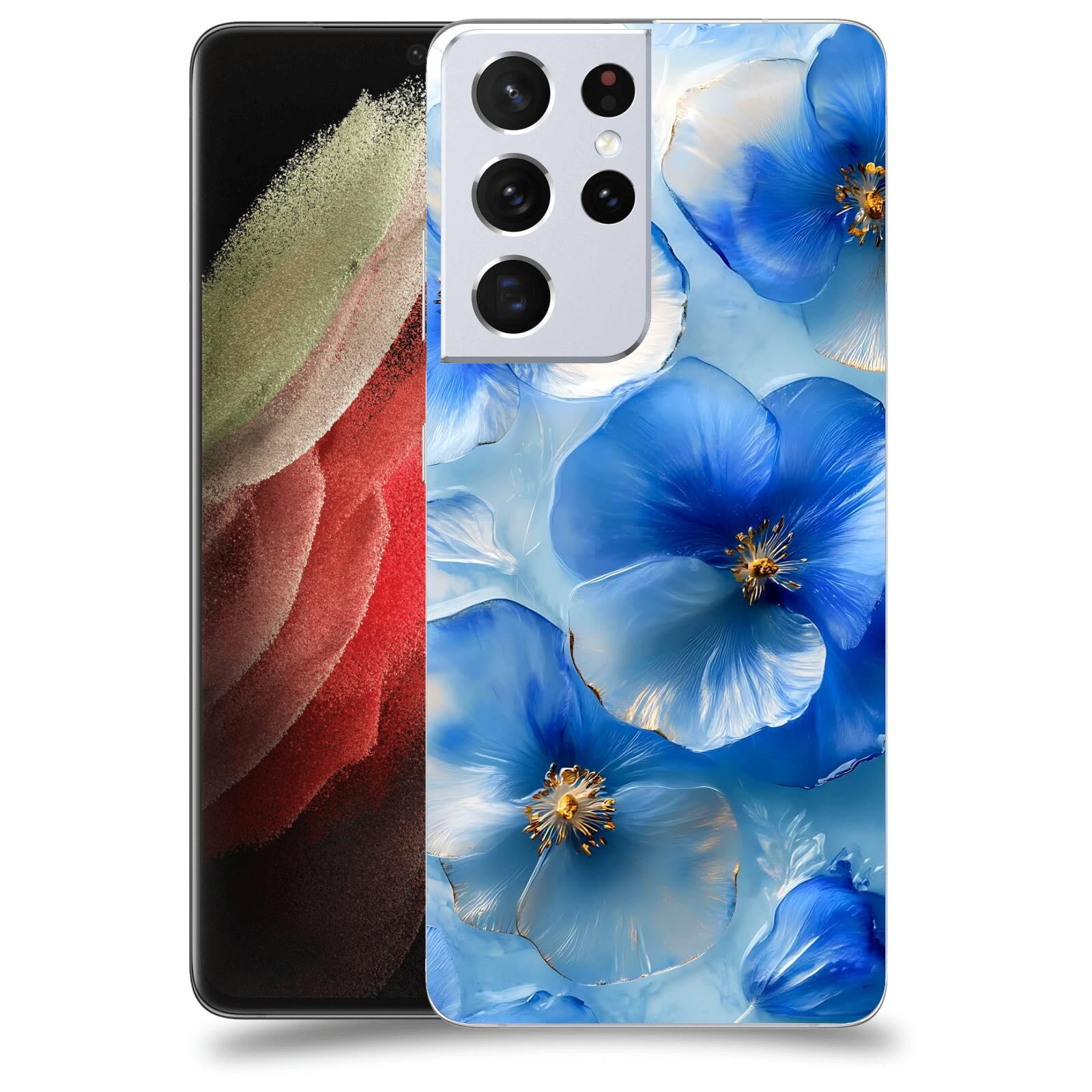 ACOVER Kryt na mobil Samsung Galaxy S21 Ultra 5G G998B - Královský klid