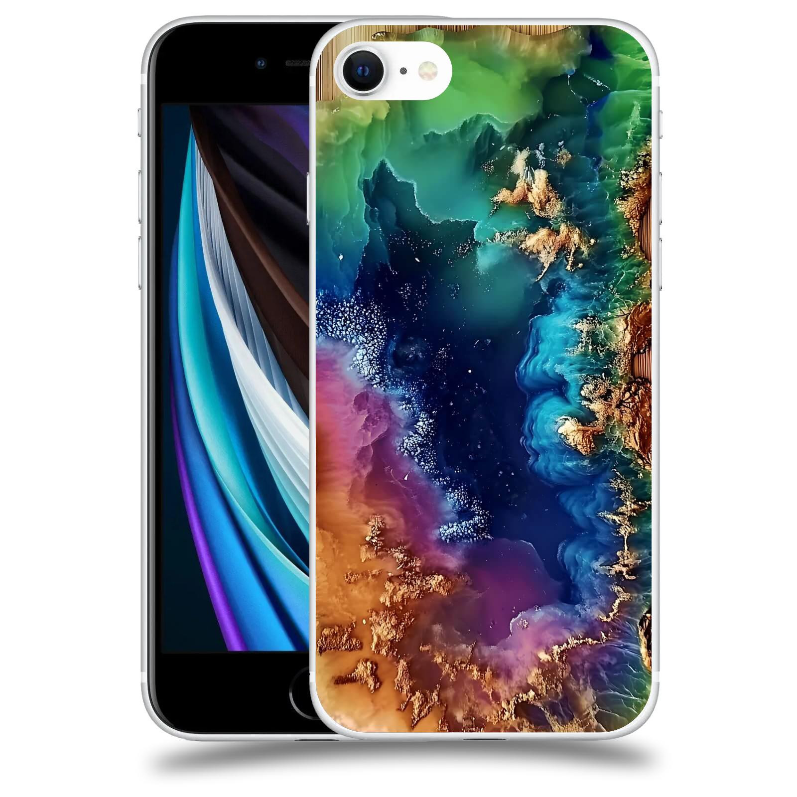 ACOVER Kryt na mobil Apple iPhone SE 2020 - Krystalická energie