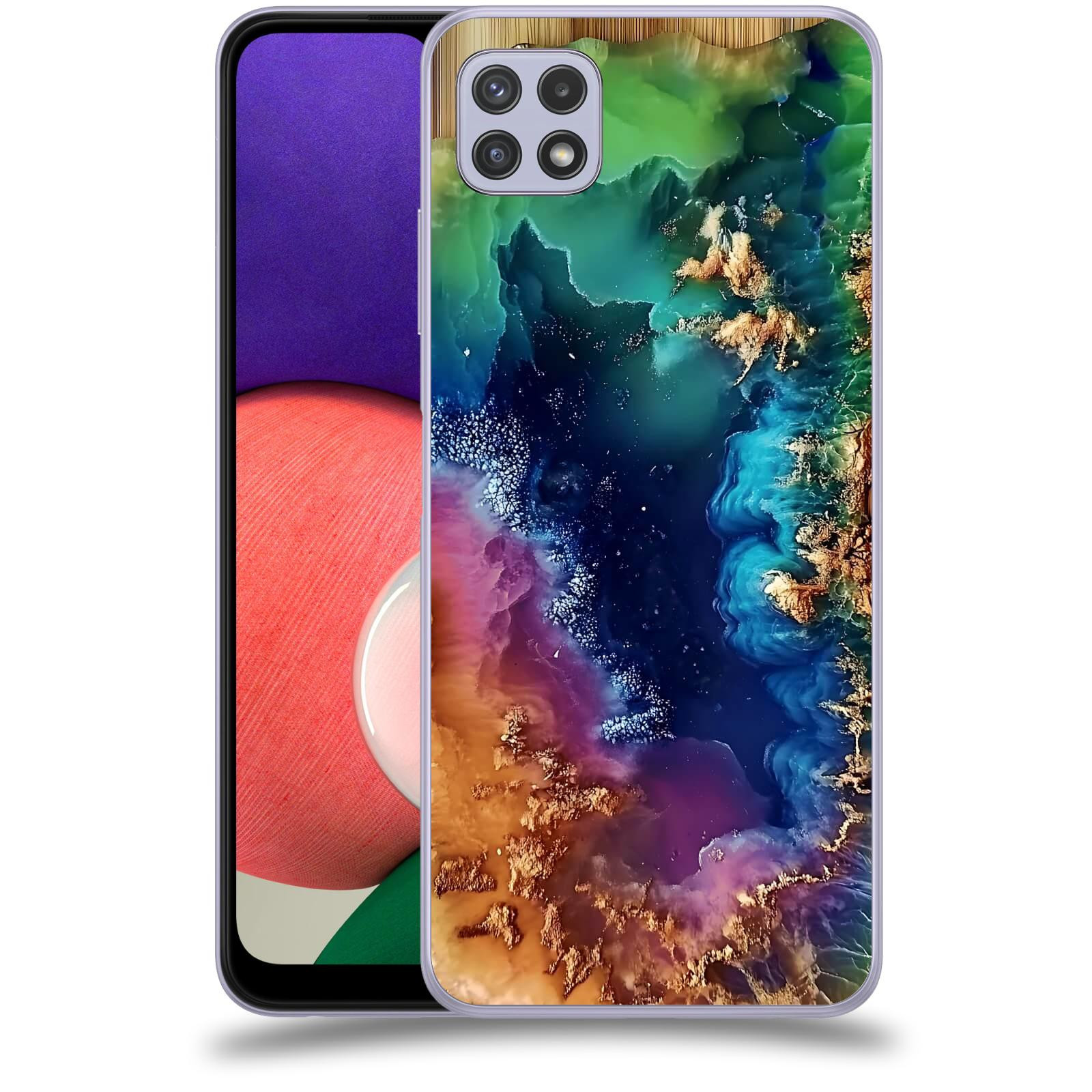 ACOVER Kryt na mobil Samsung Galaxy A22 5G A226B - Krystalická energie
