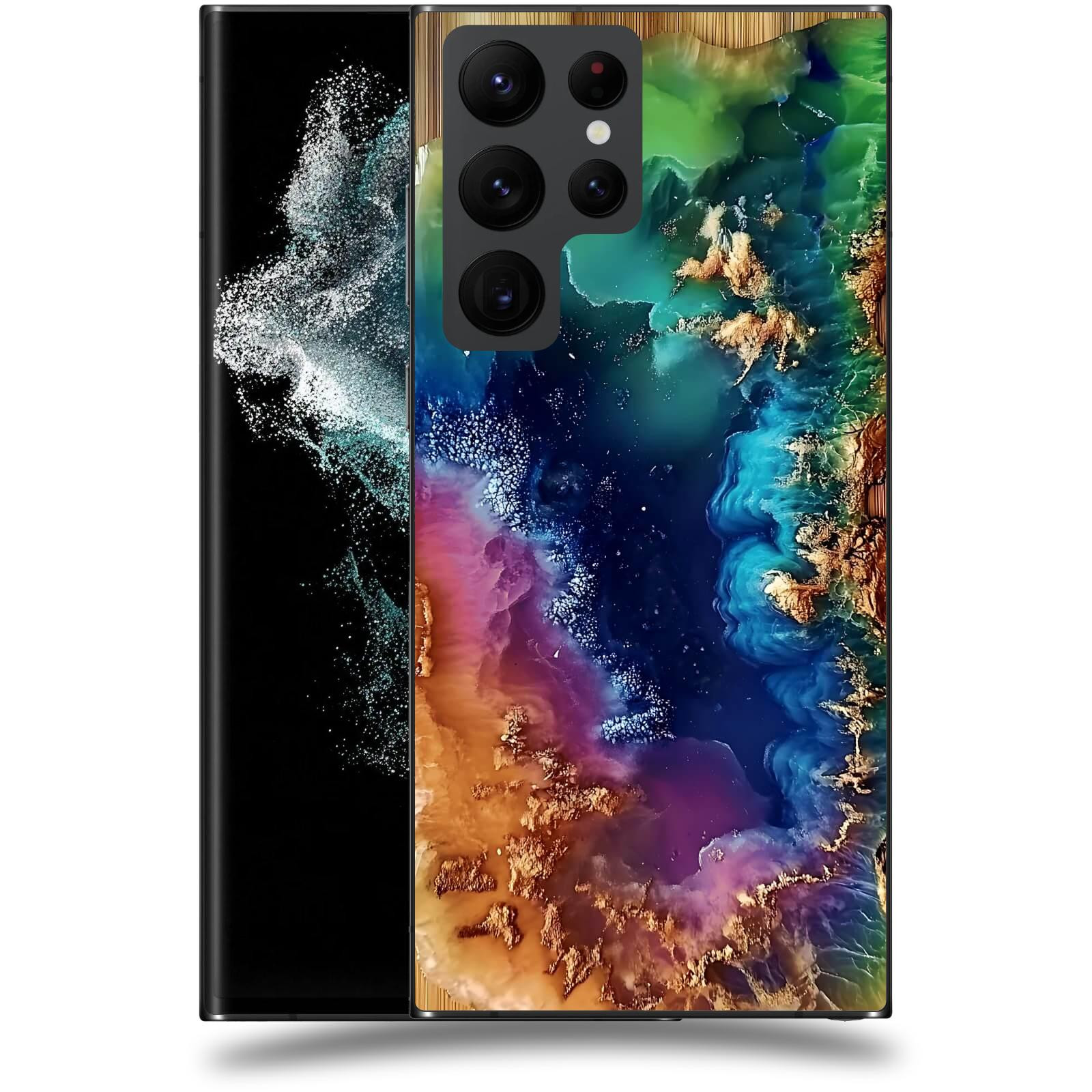 ACOVER Kryt na mobil Samsung Galaxy S22 Ultra 5G - Krystalická energie