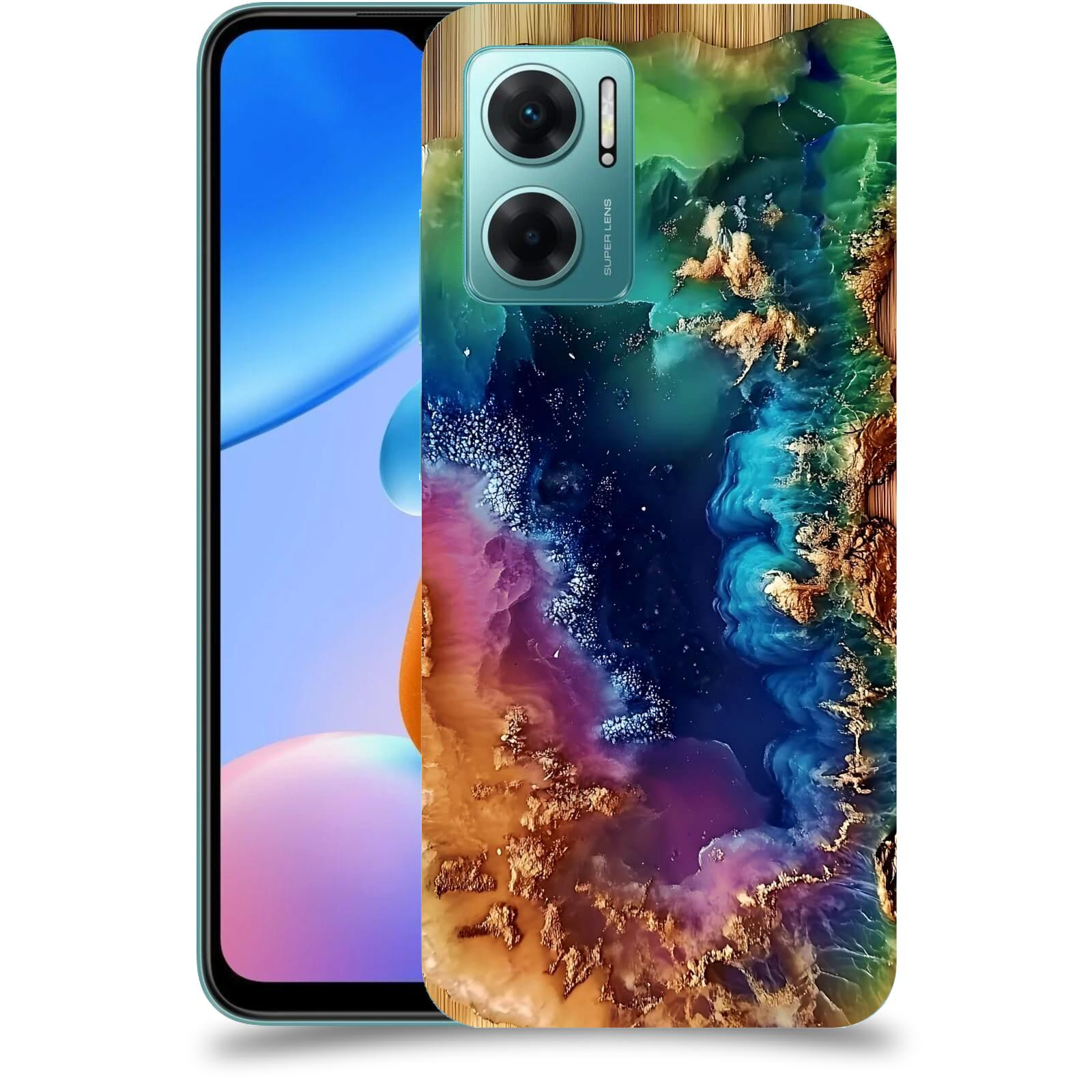 ACOVER Kryt na mobil Xiaomi Redmi 10 5G - Krystalická energie