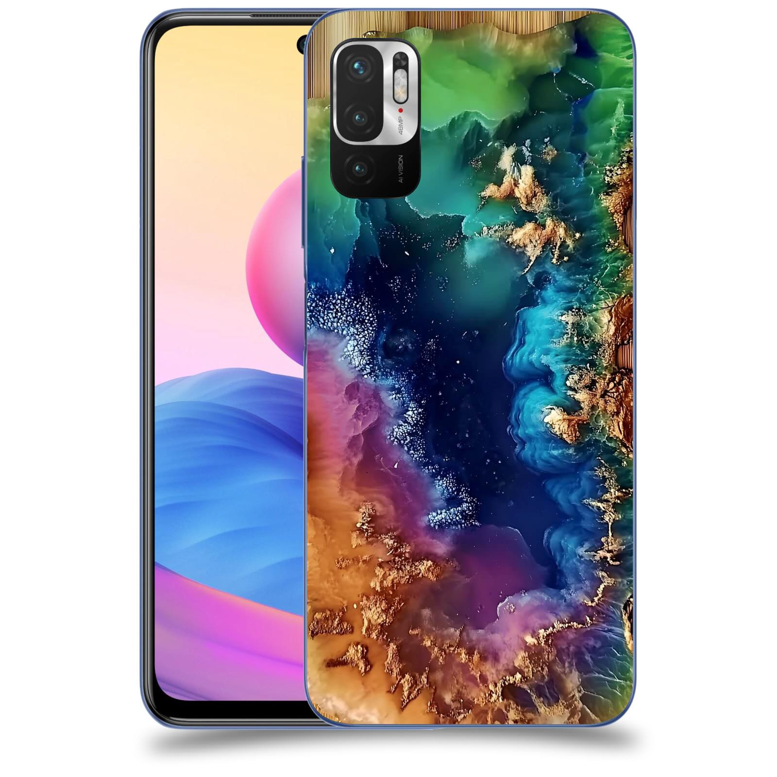 ACOVER Kryt na mobil Xiaomi Redmi Note 10 5G - Krystalická energie