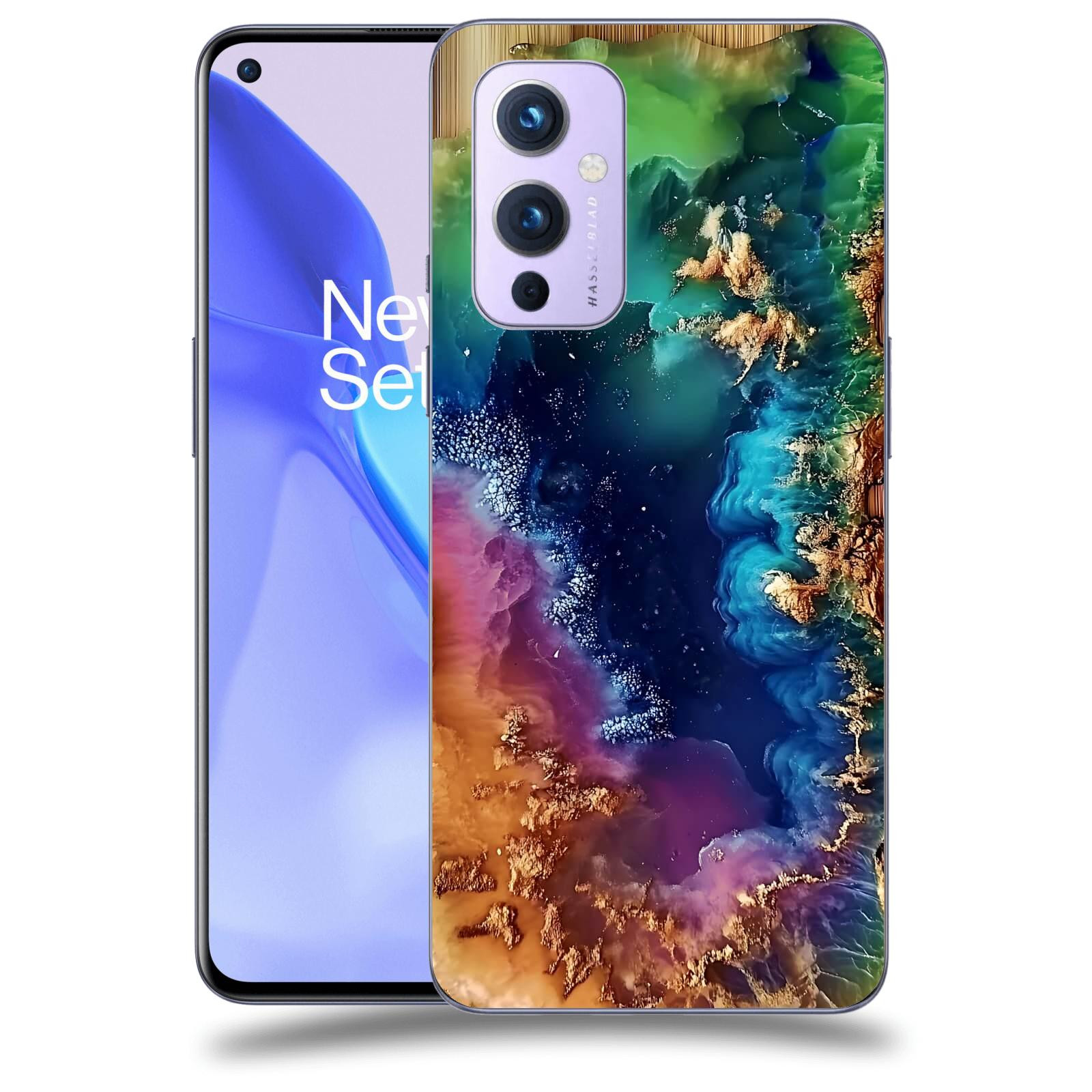 ACOVER Kryt na mobil OnePlus 9 - Krystalická energie