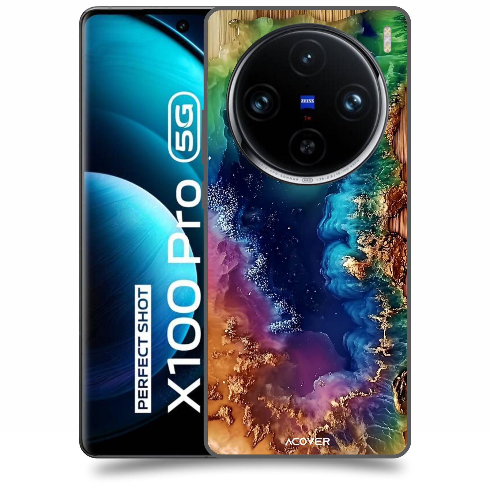 ACOVER Kryt na mobil Vivo X100 Pro - Krystalická energie