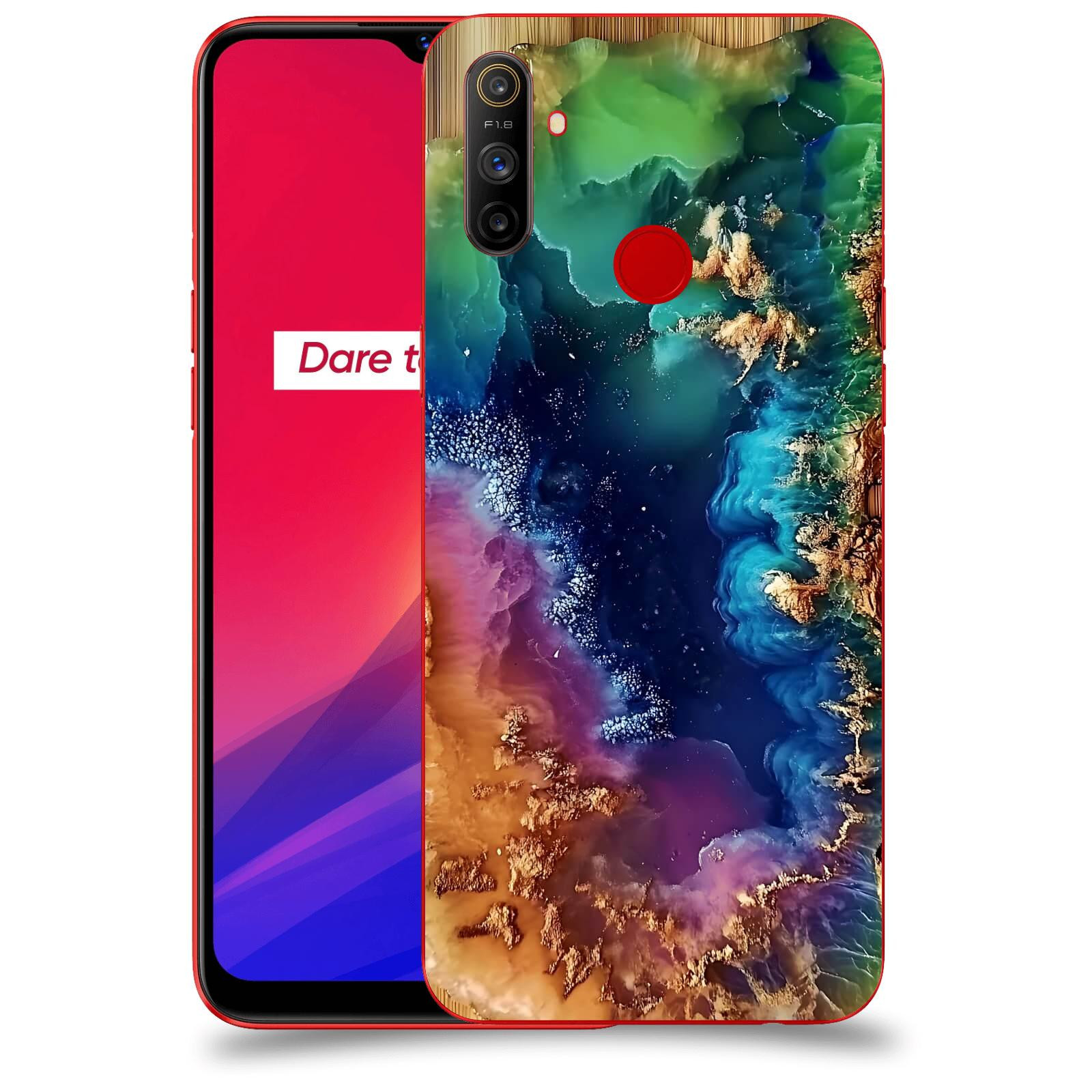 ACOVER Kryt na mobil Realme C3 - Krystalická energie