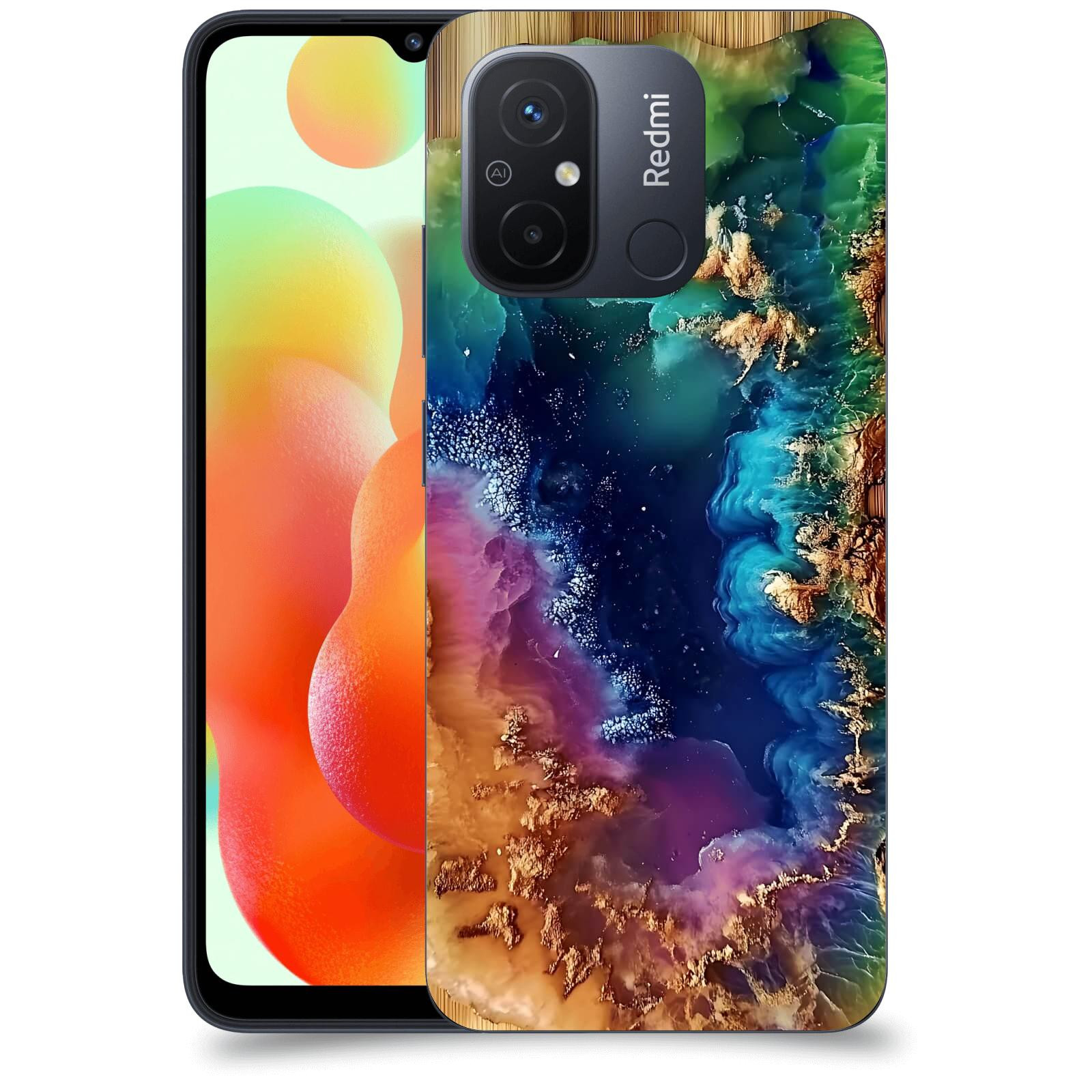 ACOVER Kryt na mobil Xiaomi Redmi 12C - Krystalická energie