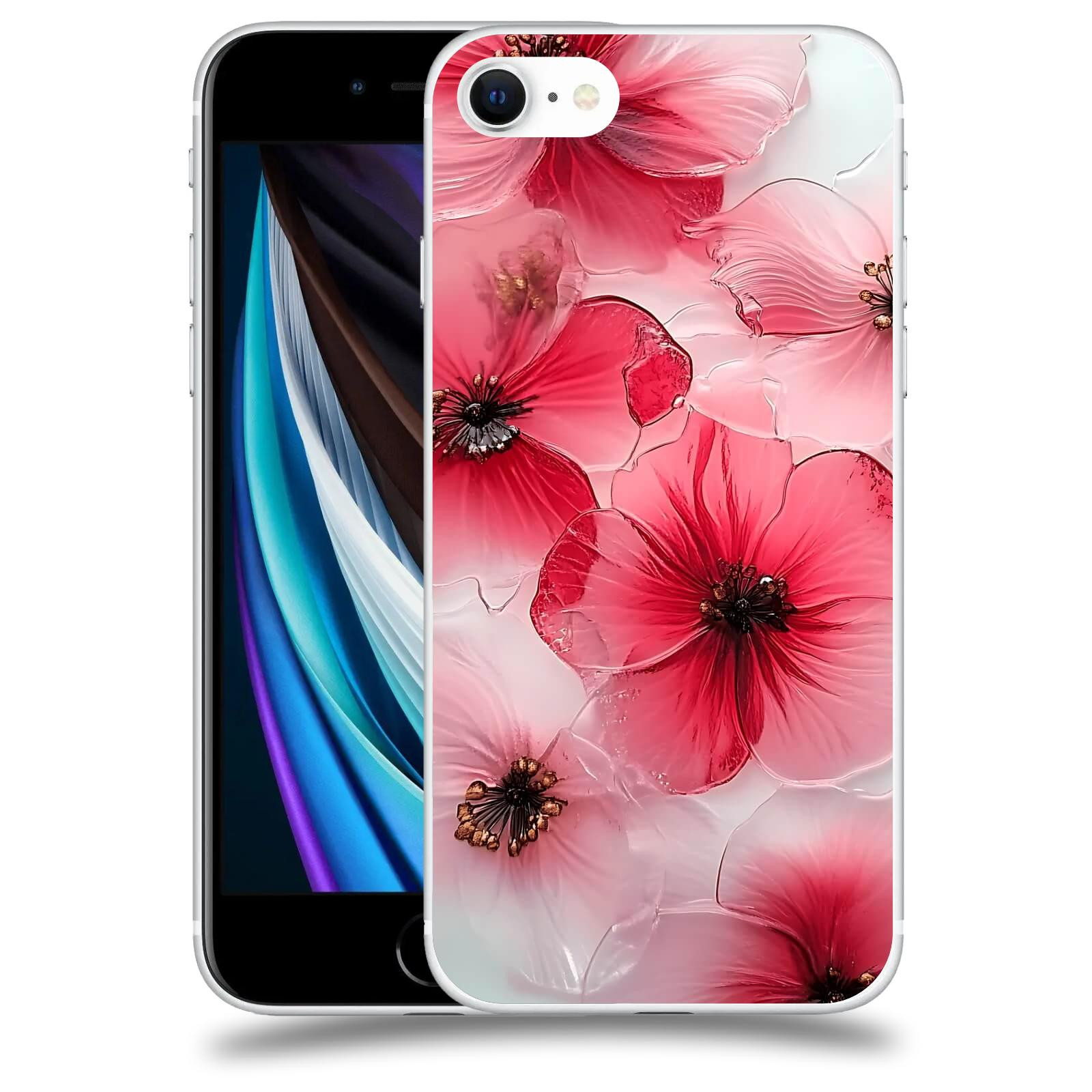 ACOVER Kryt na mobil Apple iPhone SE 2020 - Křehká elegance