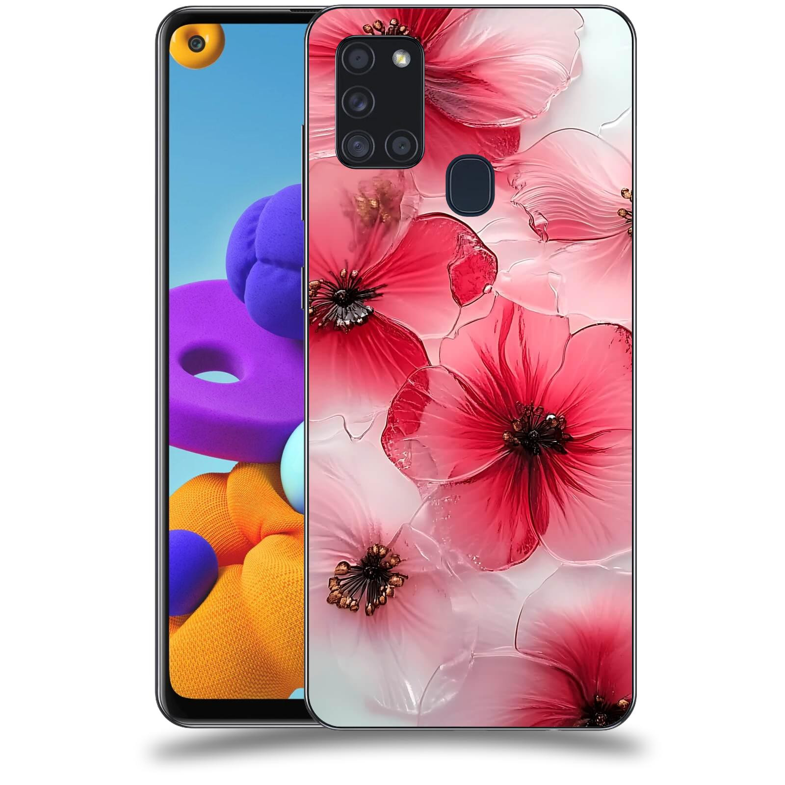 ACOVER Kryt na mobil Samsung Galaxy A21s - Křehká elegance