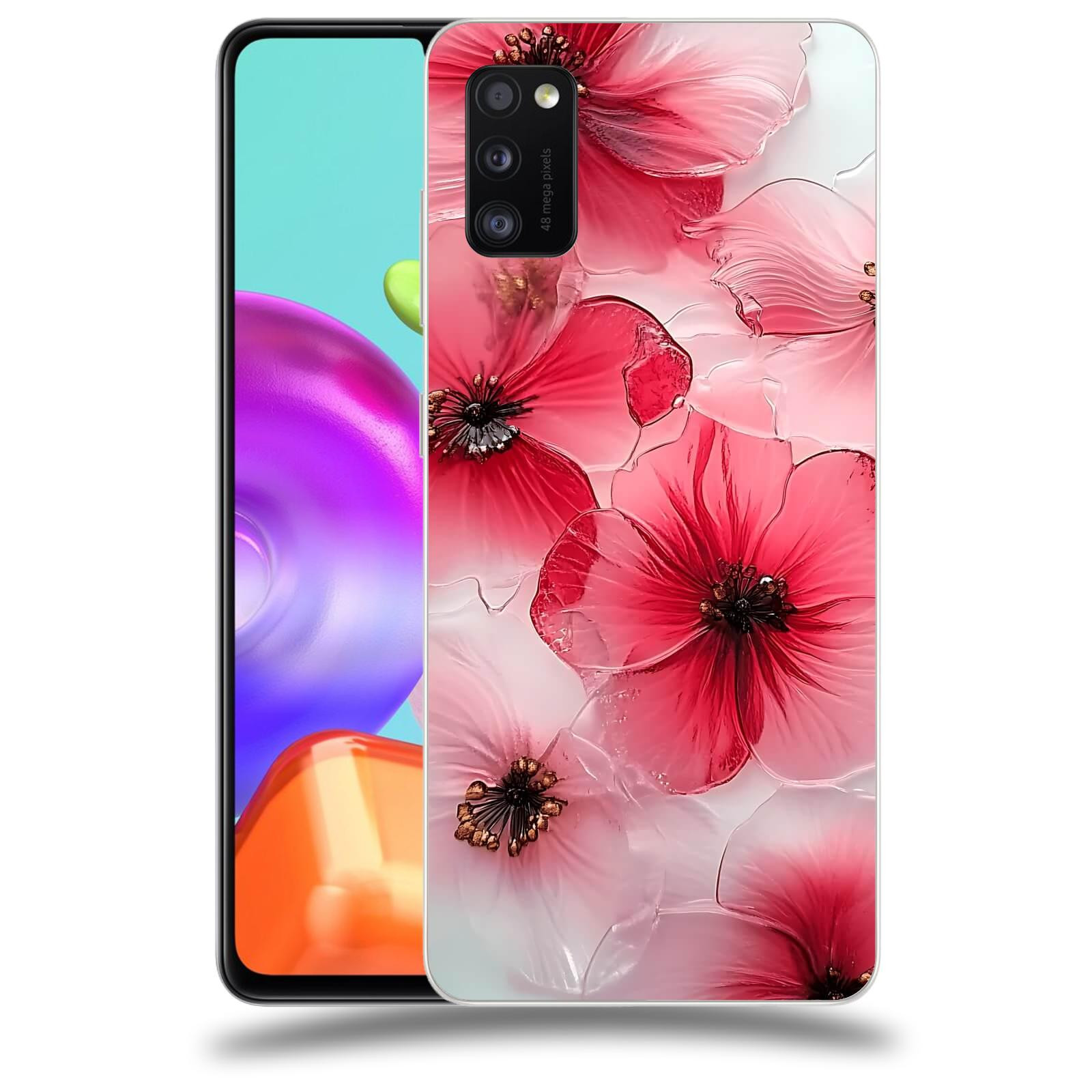 ACOVER Kryt na mobil Samsung Galaxy A41 A415F - Křehká elegance