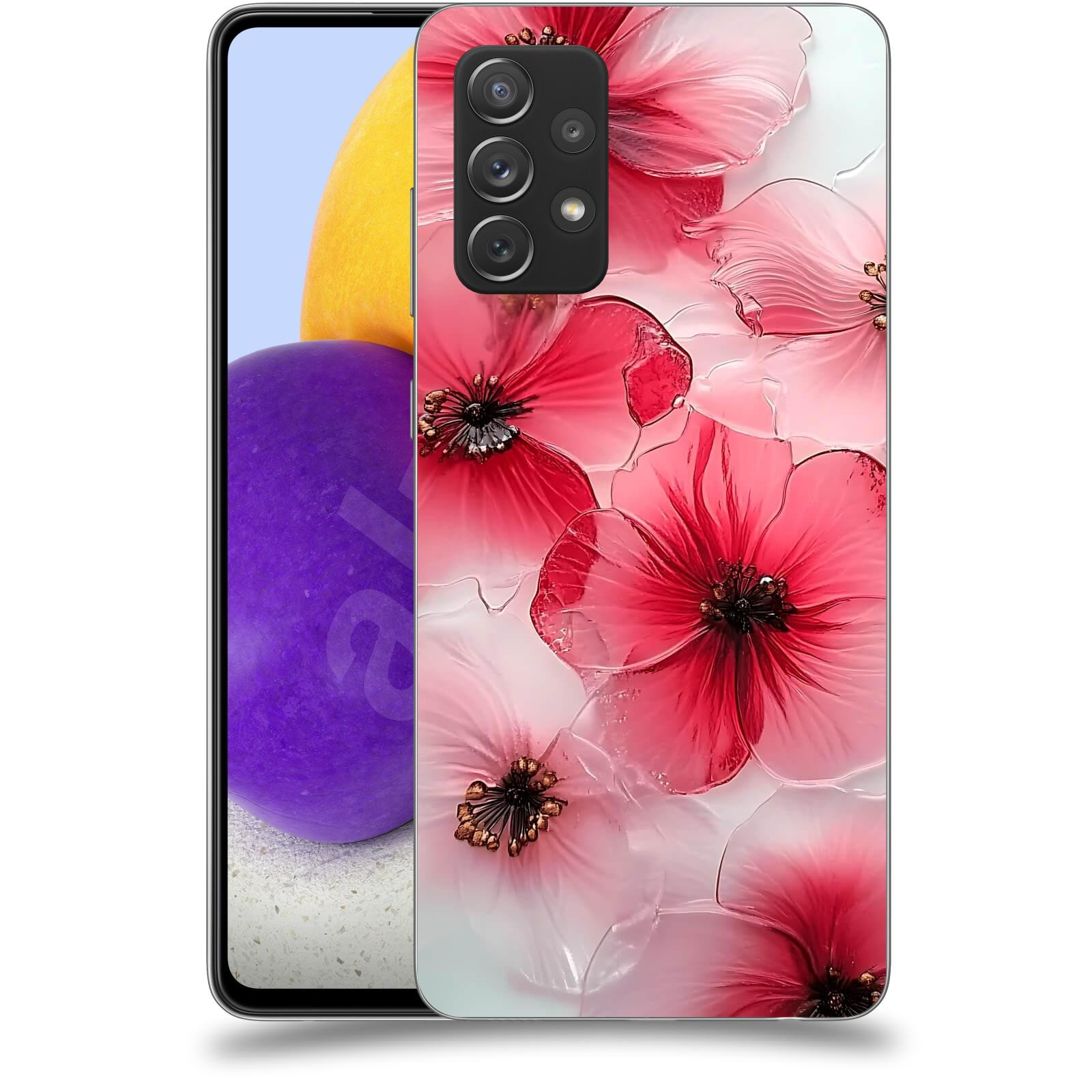 ACOVER Kryt na mobil Samsung Galaxy A72 A725F - Křehká elegance