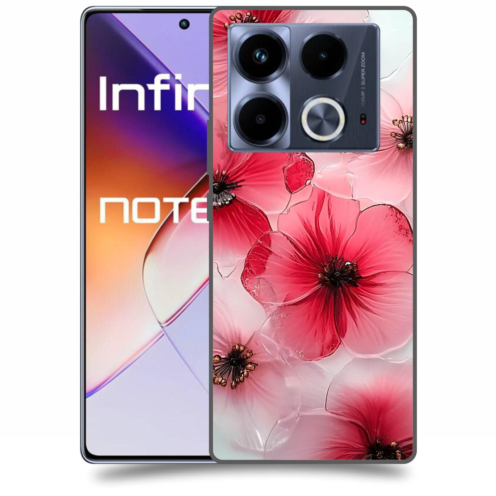 ACOVER Kryt na mobil Infinix Note 40 - Křehká elegance