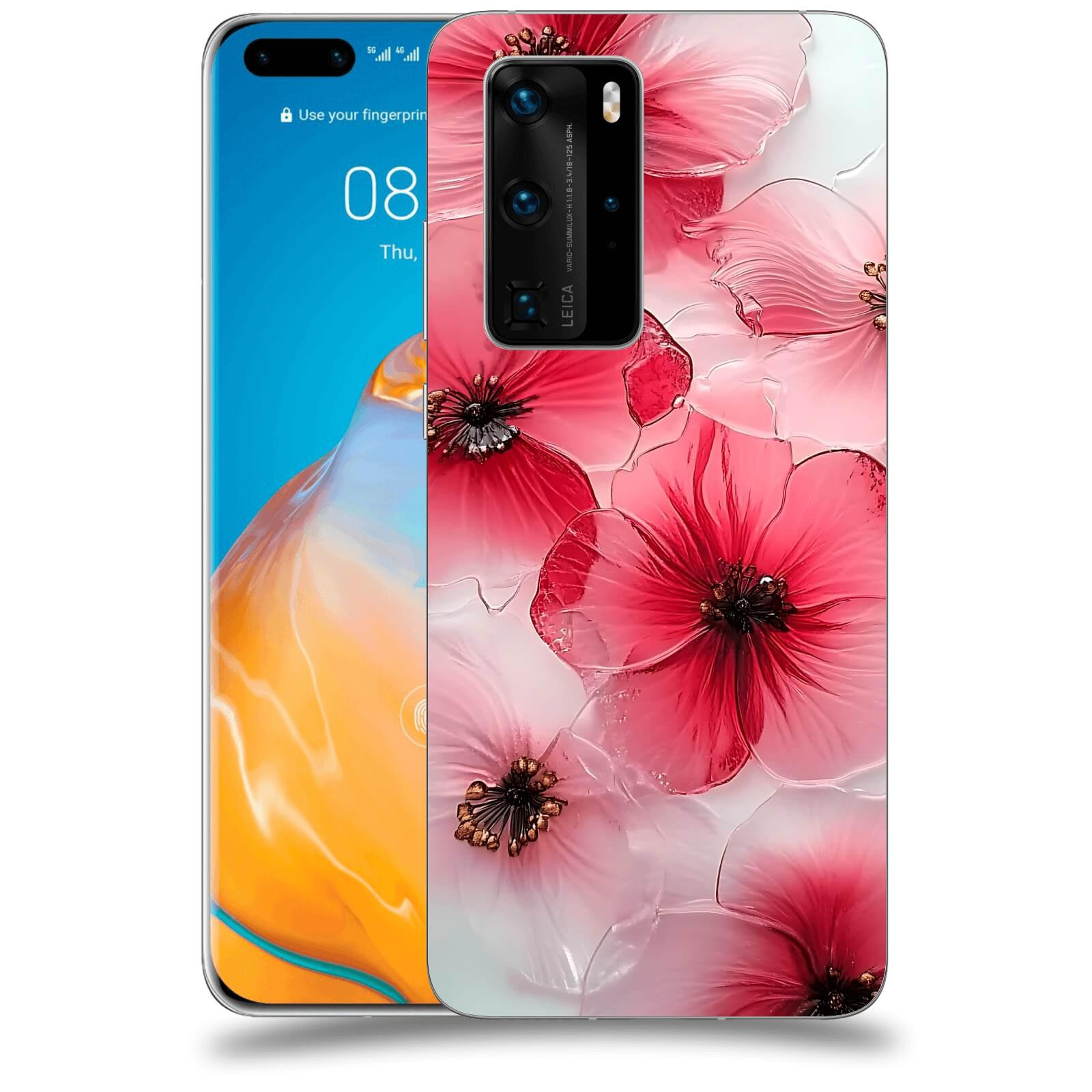 ACOVER Kryt na mobil Huawei P40 - Křehká elegance