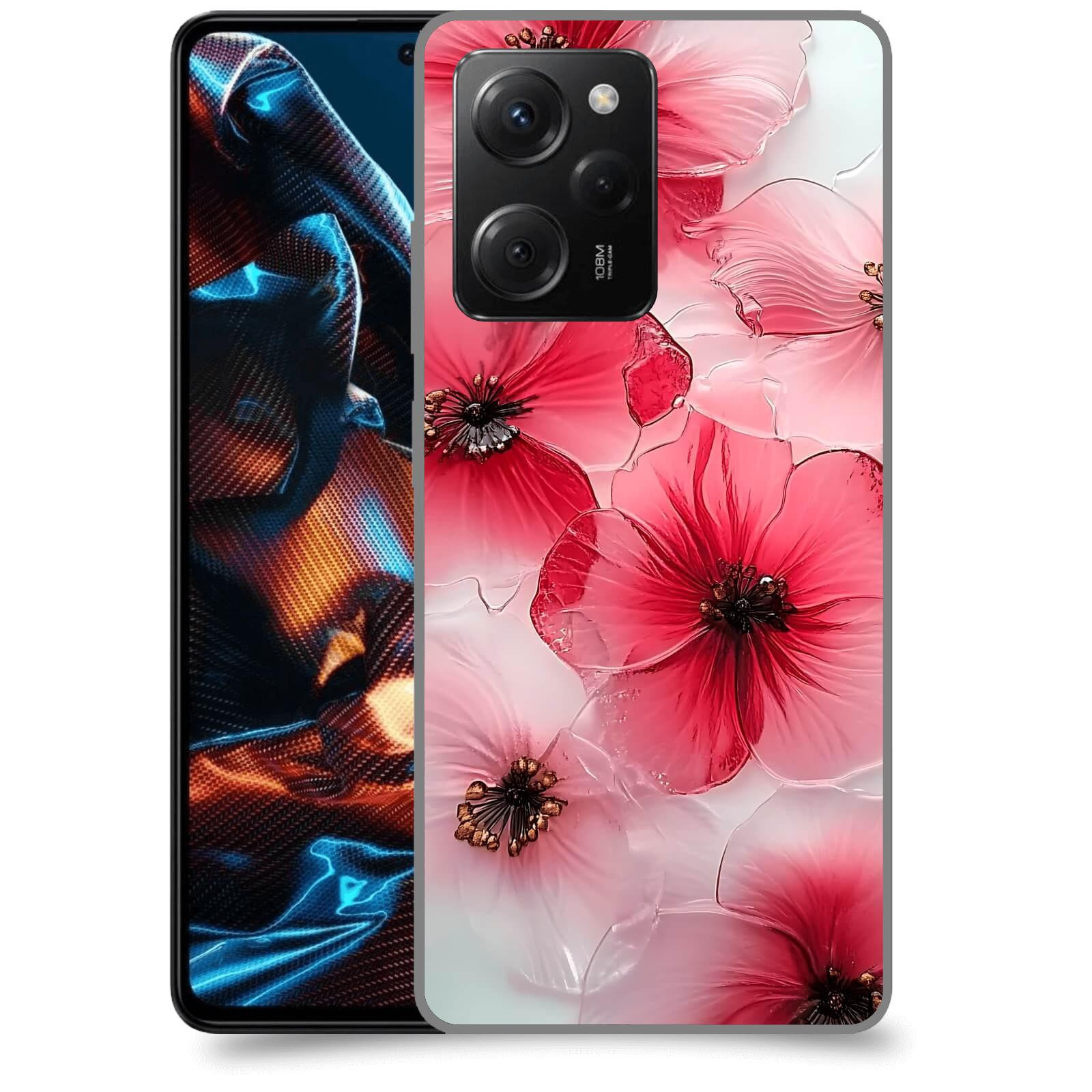 ACOVER Kryt na mobil Xiaomi Poco X5 Pro - Křehká elegance