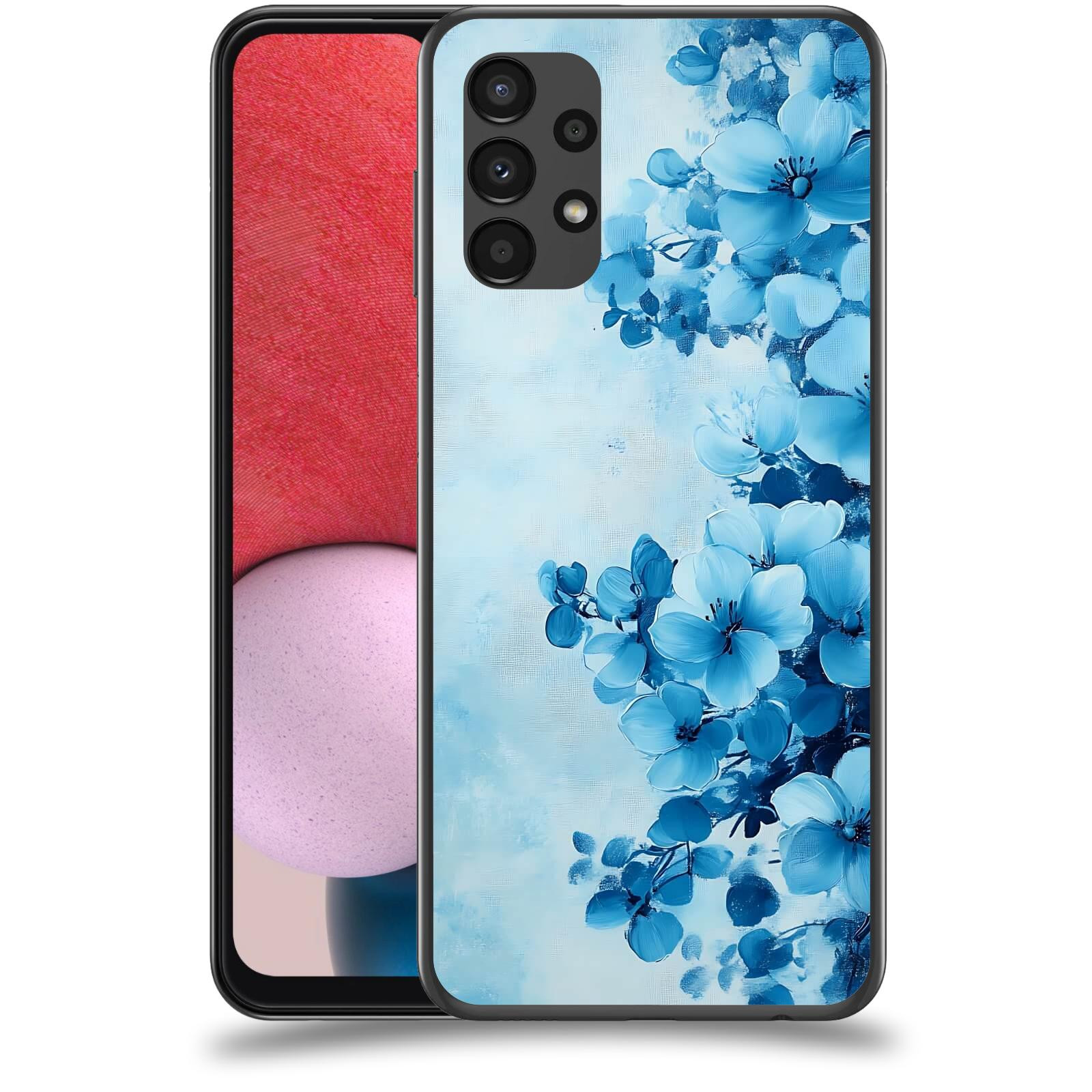 ACOVER Kryt na mobil Samsung Galaxy A13 4G A135 - Květinová malba