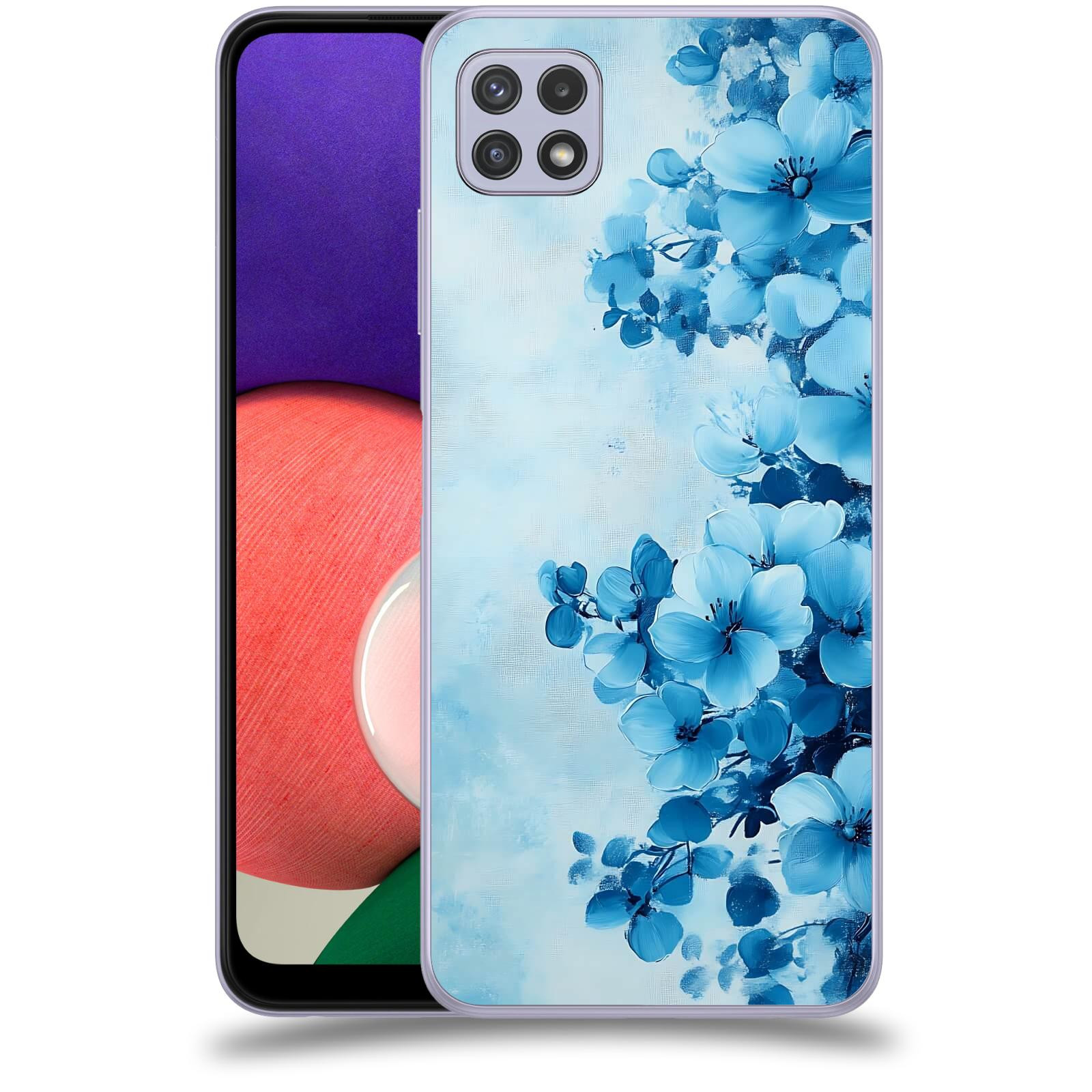ACOVER Kryt na mobil Samsung Galaxy A22 5G A226B - Květinová malba