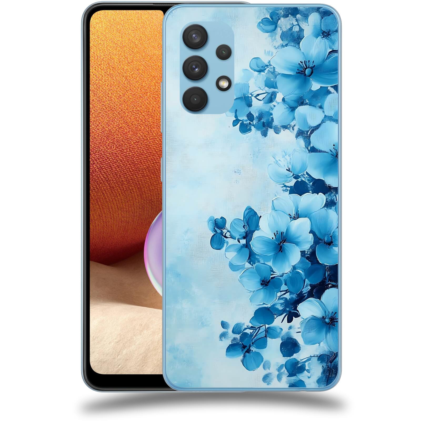 ACOVER Kryt na mobil Samsung Galaxy A32 4G SM-A325F - Květinová malba