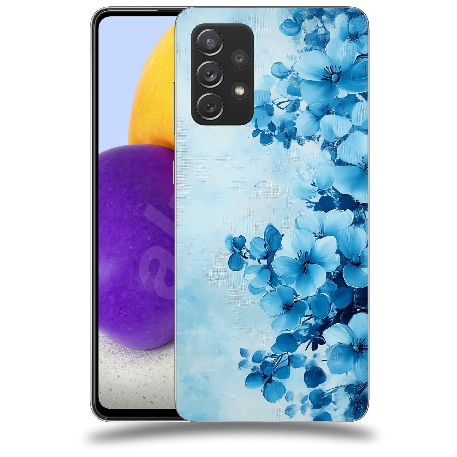 ACOVER Kryt na mobil Samsung Galaxy A73 5G - Květinová malba
