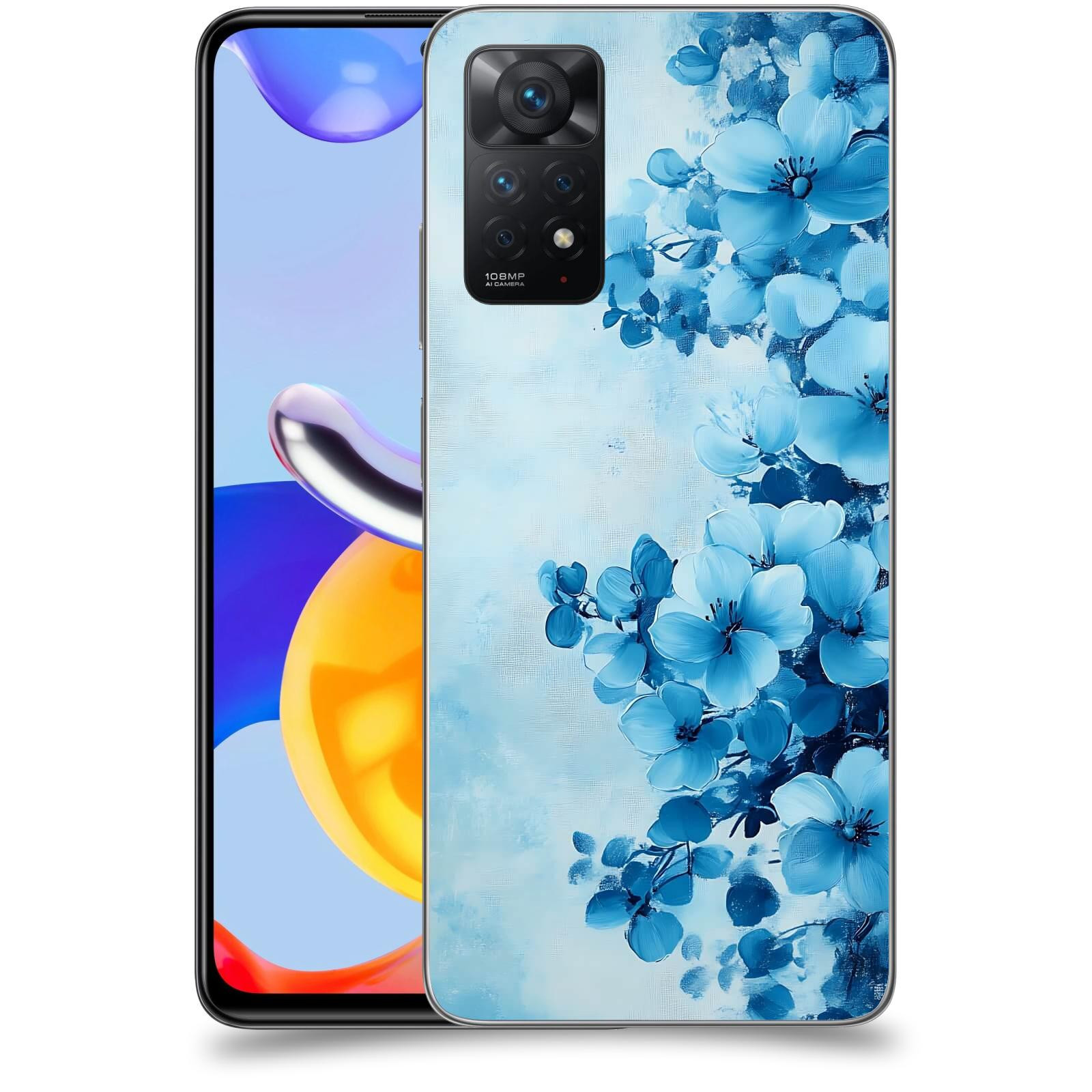ACOVER Kryt na mobil Xiaomi Redmi Note 11 Pro - Květinová malba