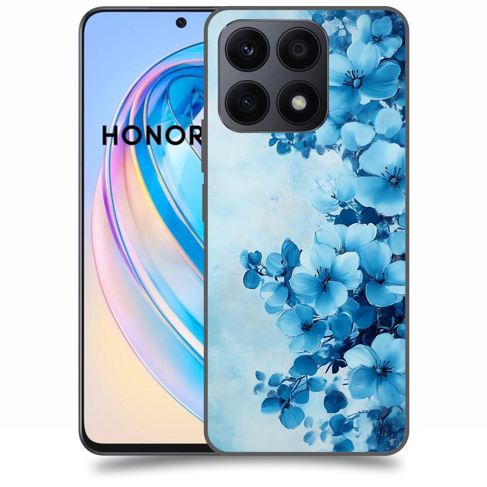 ACOVER Kryt na mobil Honor X8a - Květinová malba