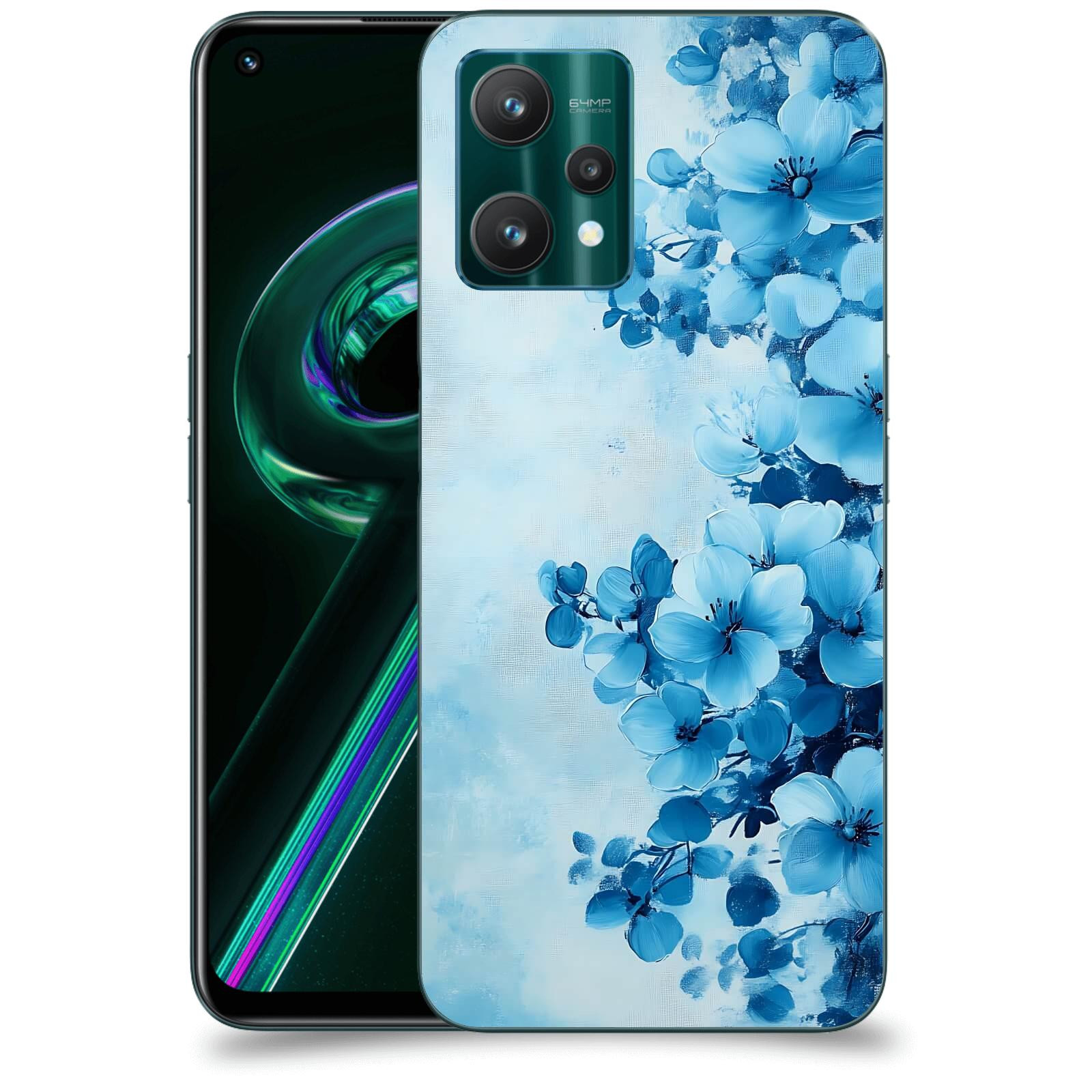 ACOVER Kryt na mobil Realme 9 Pro 5G - Květinová malba