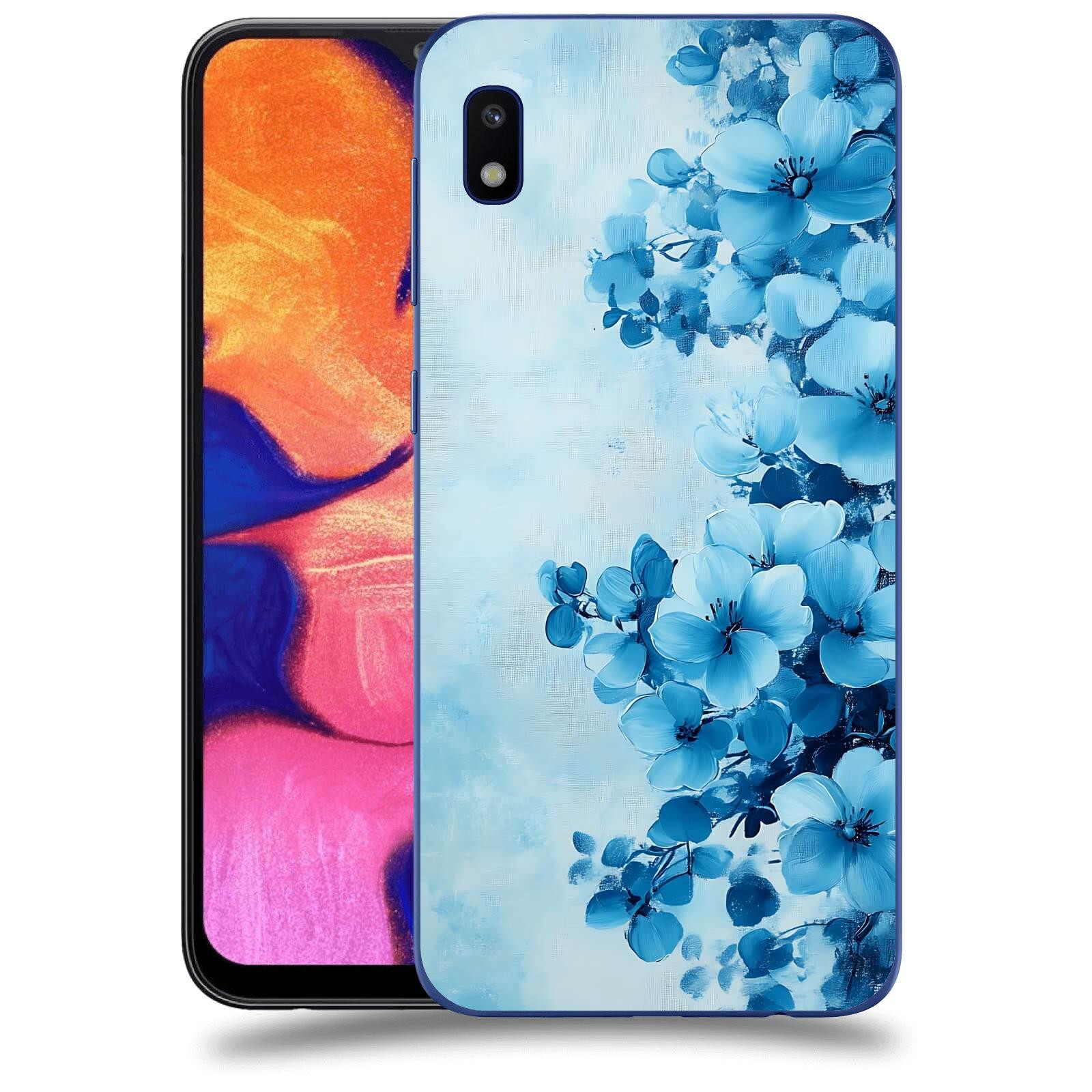 ACOVER Kryt na mobil Samsung Galaxy A10 A105F - Květinová malba