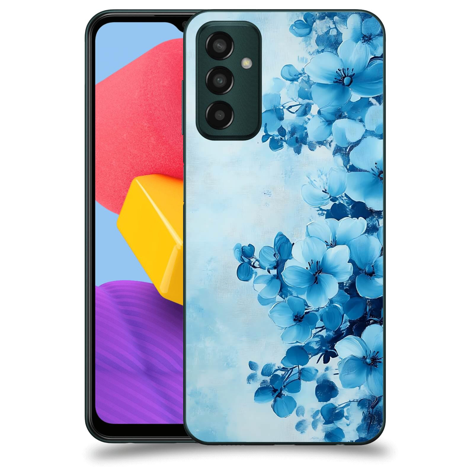 ACOVER Kryt na mobil Samsung Galaxy M13 M135F - Květinová malba