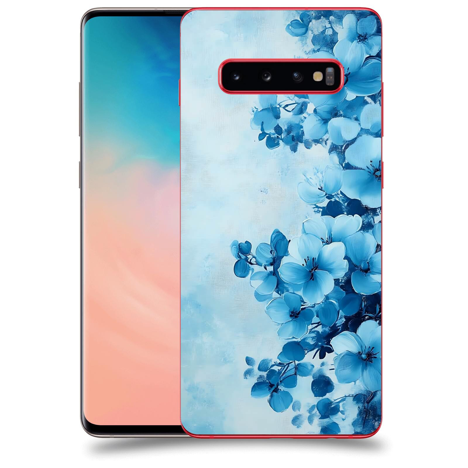 ACOVER Kryt na mobil Samsung Galaxy S10 Plus G975 - Květinová malba