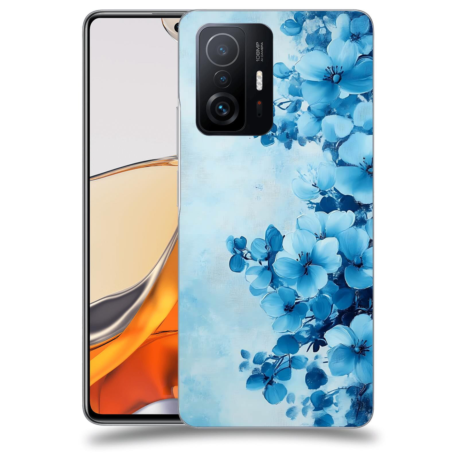 ACOVER Kryt na mobil Xiaomi 11T Pro - Květinová malba