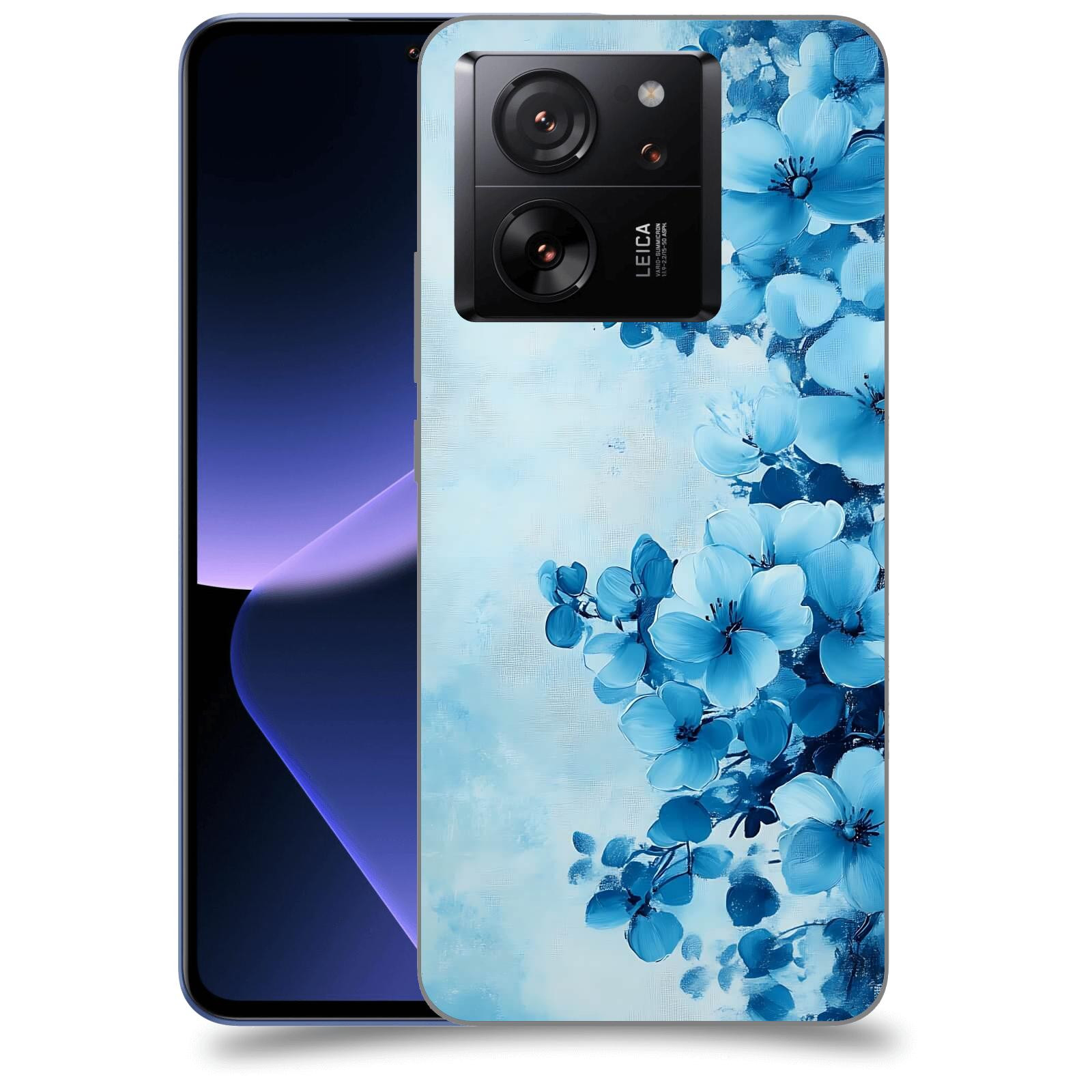 ACOVER Kryt na mobil Xiaomi 13T - Květinová malba