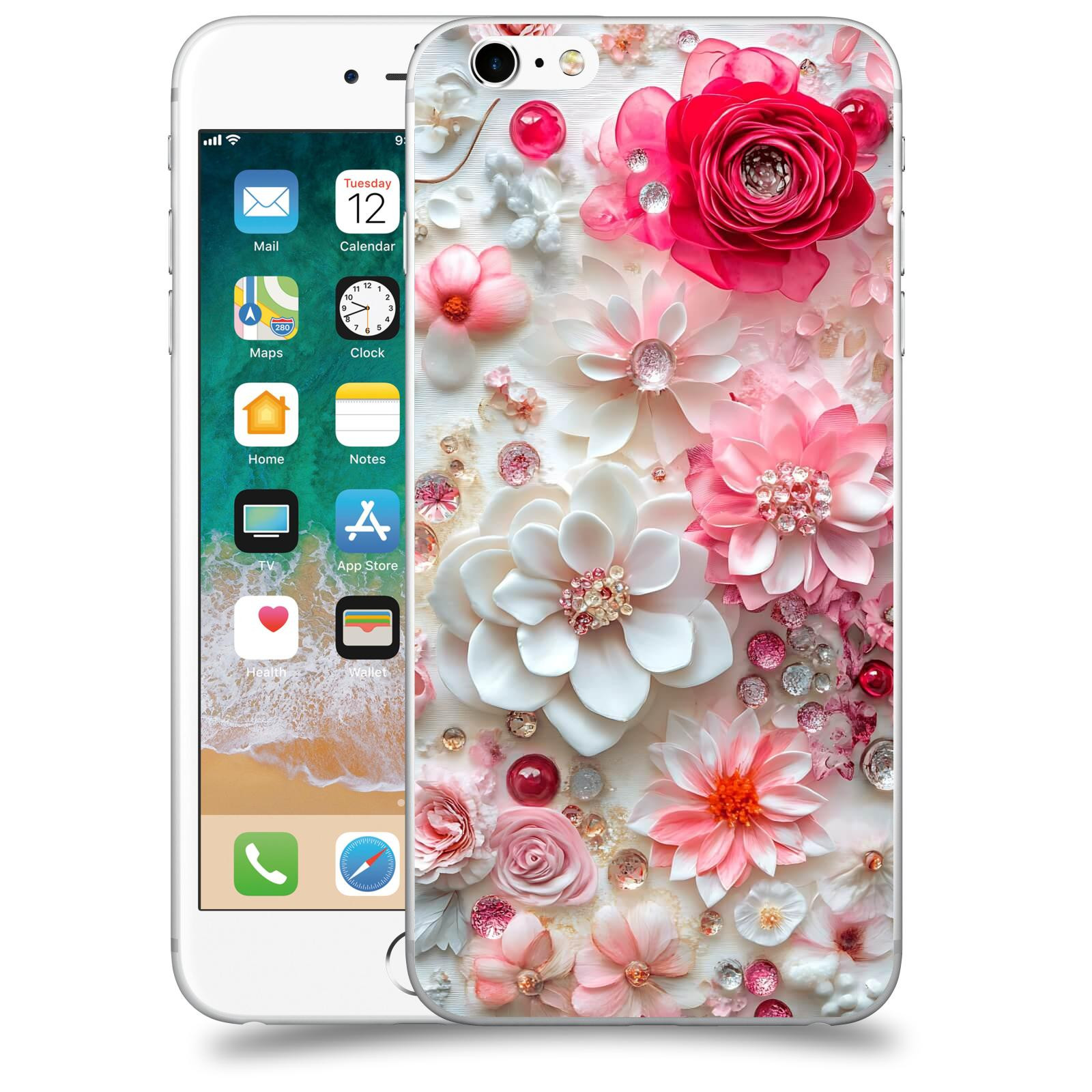 ACOVER Kryt na mobil Apple iPhone 6 Plus/6S Plus - Květinový luxus