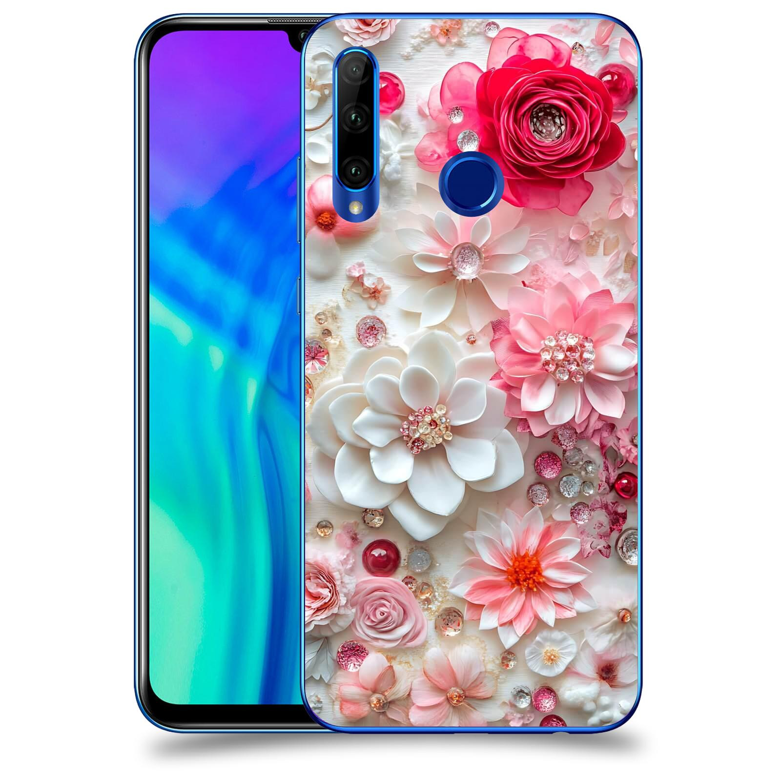 ACOVER Kryt na mobil Honor 20 Lite - Květinový luxus