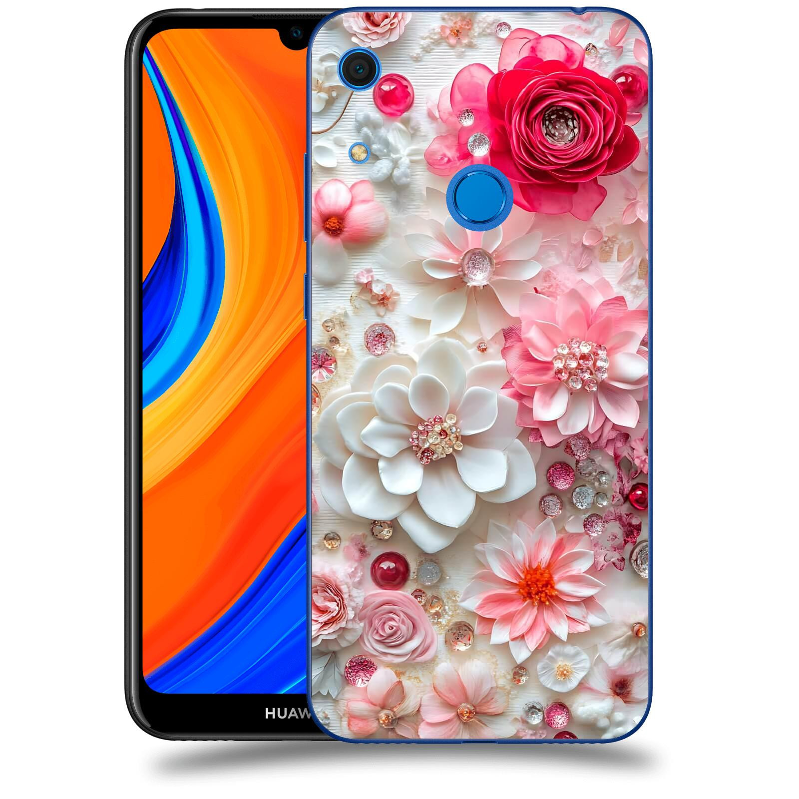 ACOVER Kryt na mobil Huawei Y6S - Květinový luxus