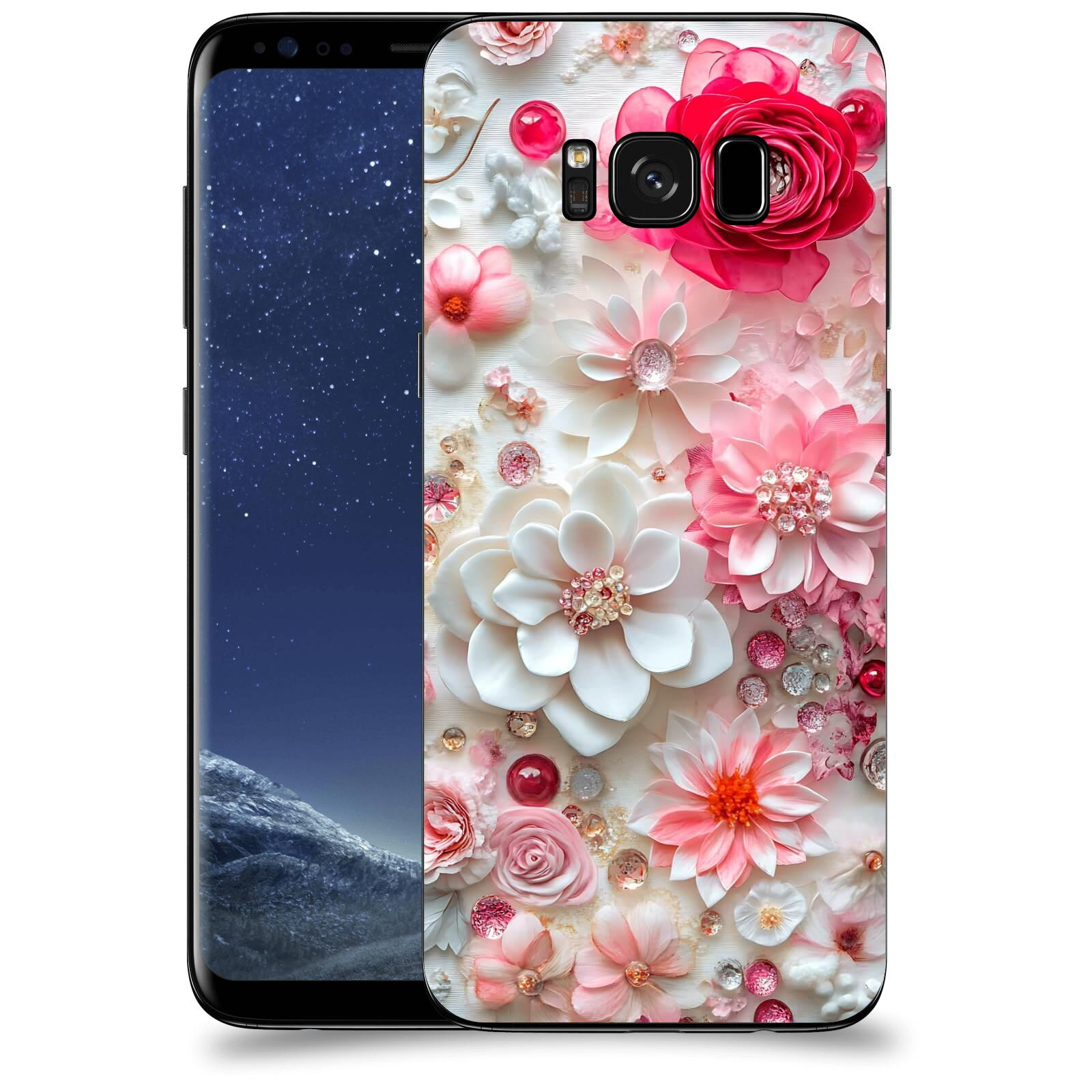 ACOVER Kryt na mobil Samsung Galaxy S8 G950F - Květinový luxus