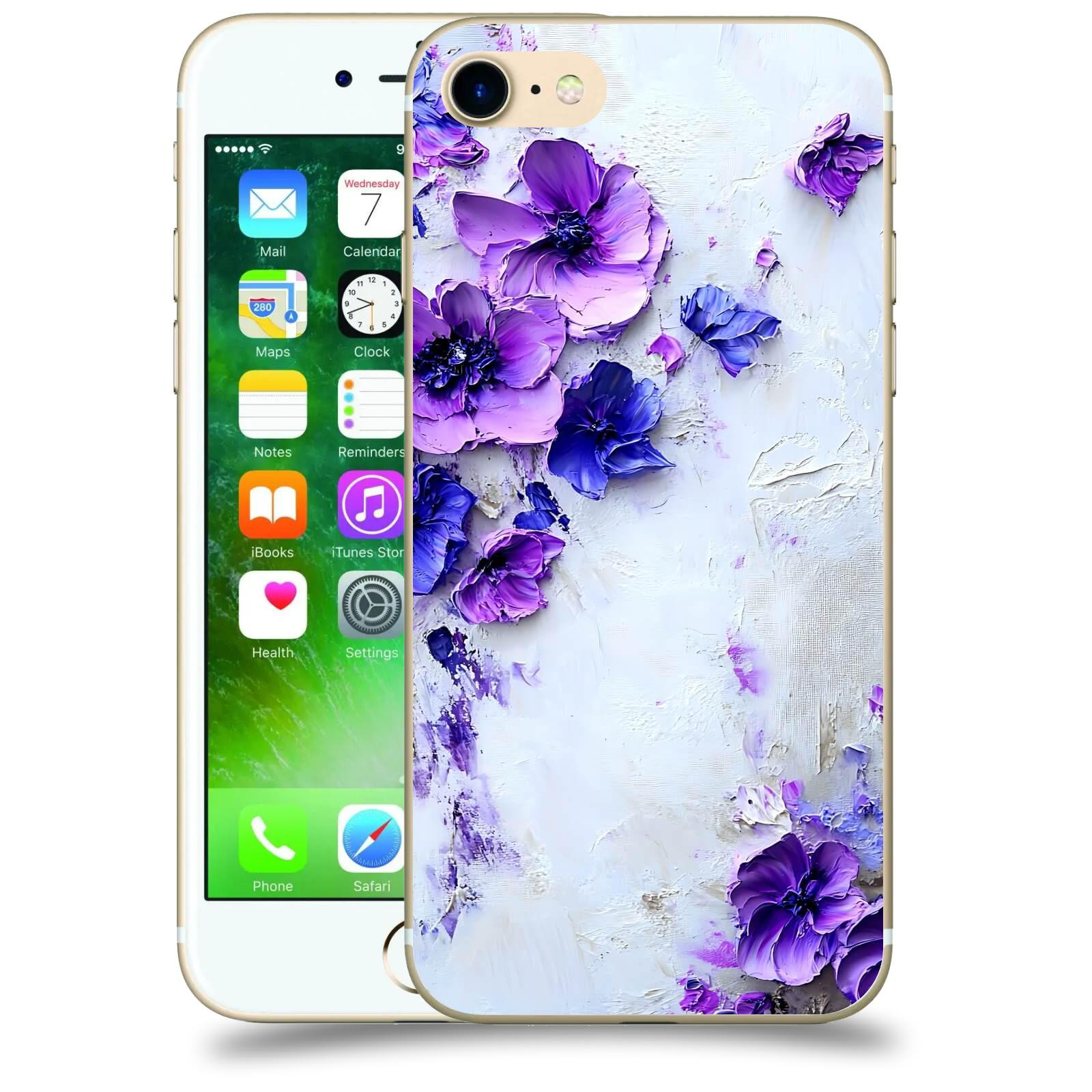 ACOVER Kryt na mobil Apple iPhone 7 - Malířská něha