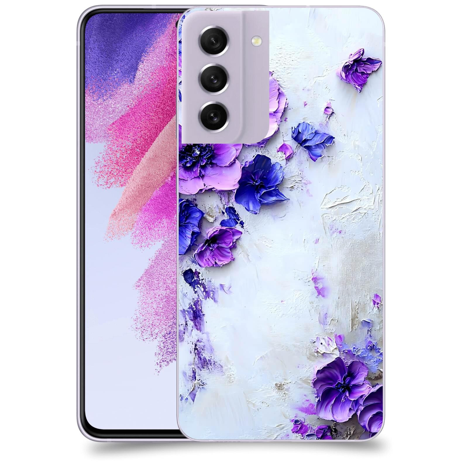 ACOVER Kryt na mobil Samsung Galaxy S21 FE 5G - Malířská něha