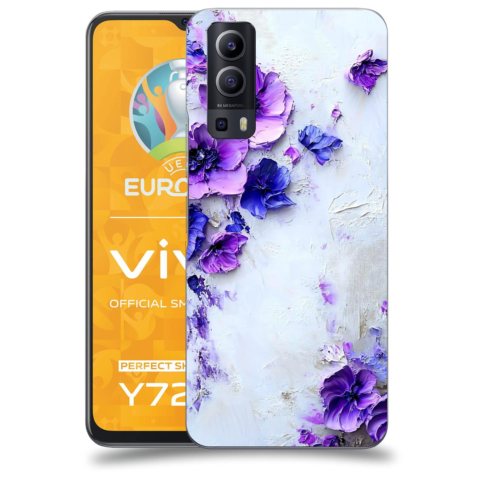 ACOVER Kryt na mobil Vivo Y72 5G - Malířská něha