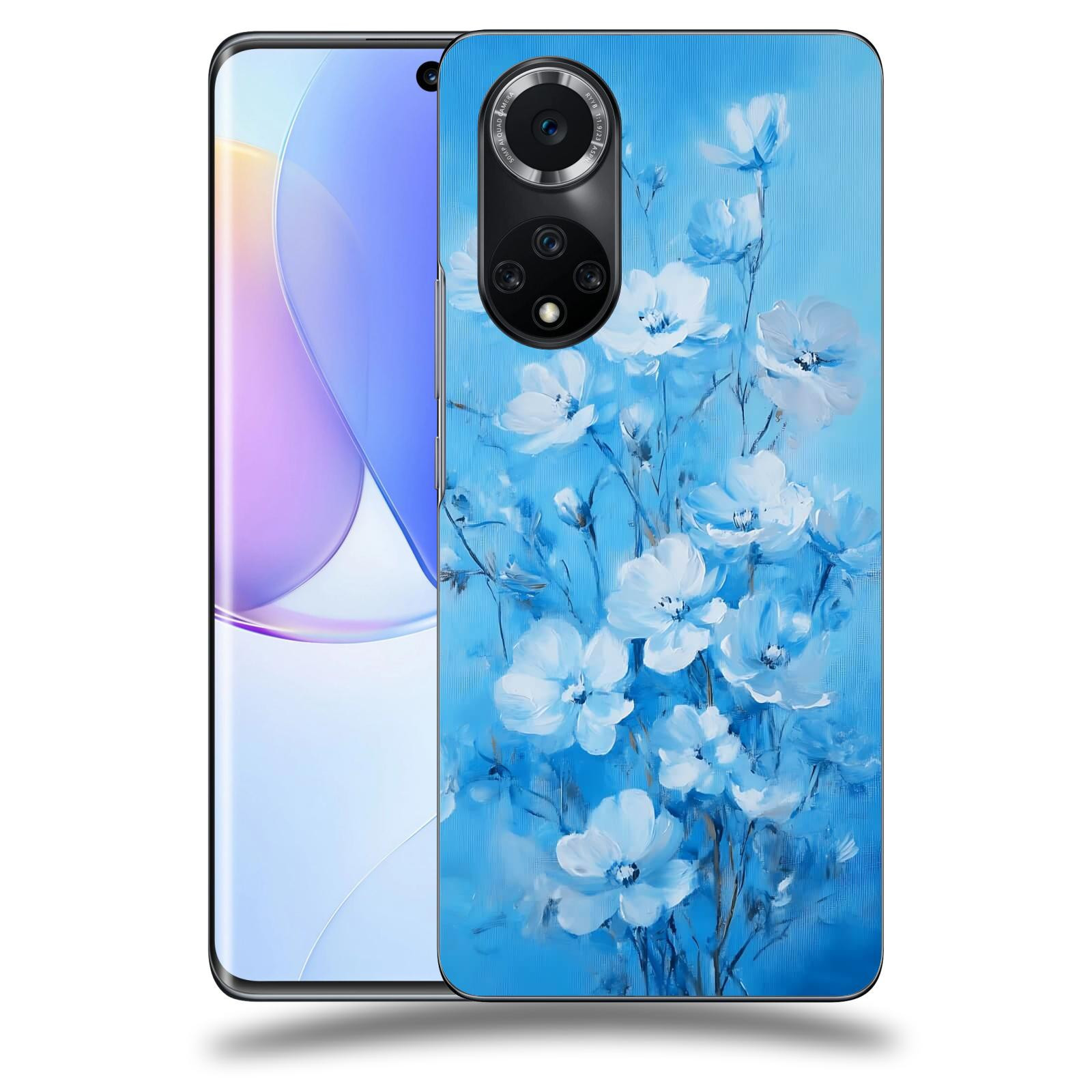ACOVER Kryt na mobil Huawei Nova 9 - Modrá ilustrace