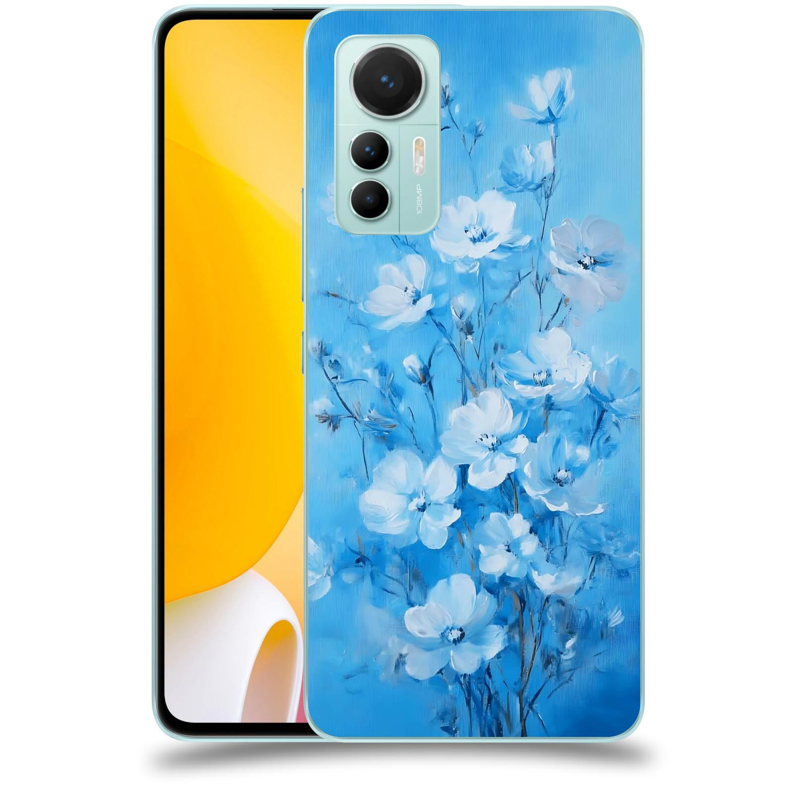 ACOVER Kryt na mobil Xiaomi 12 Lite - Modrá ilustrace