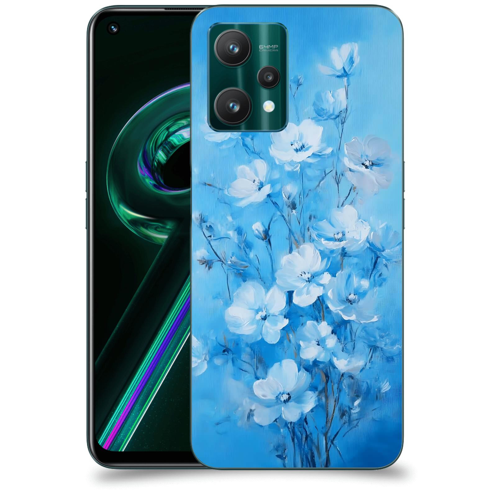 ACOVER Kryt na mobil Realme 9 Pro 5G - Modrá ilustrace