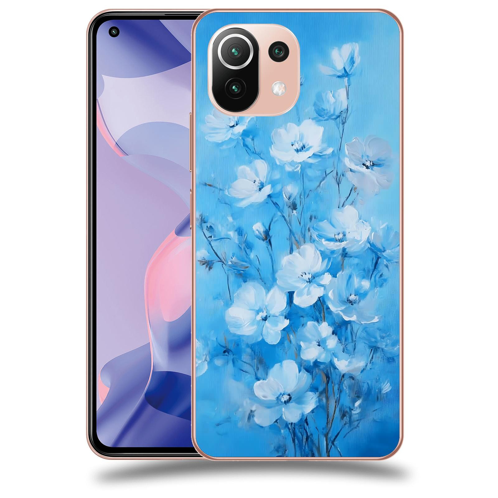 ACOVER Kryt na mobil Xiaomi 11 Lite 5G NE - Modrá ilustrace