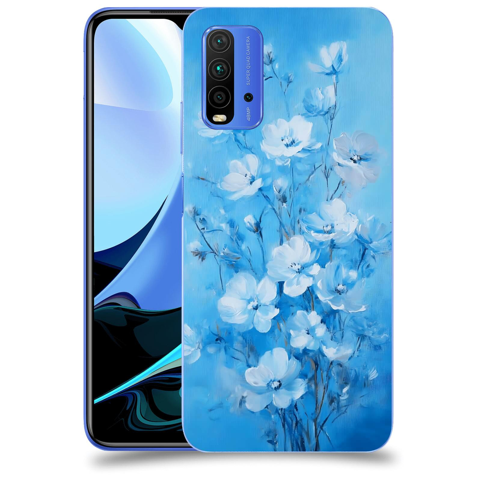 ACOVER Kryt na mobil Xiaomi Mi 9T (Pro) - Modrá ilustrace