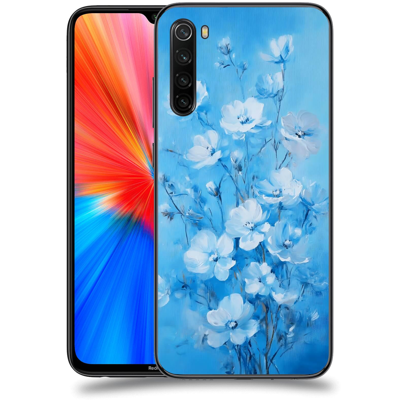 ACOVER Kryt na mobil Xiaomi Redmi Note 8 - Modrá ilustrace